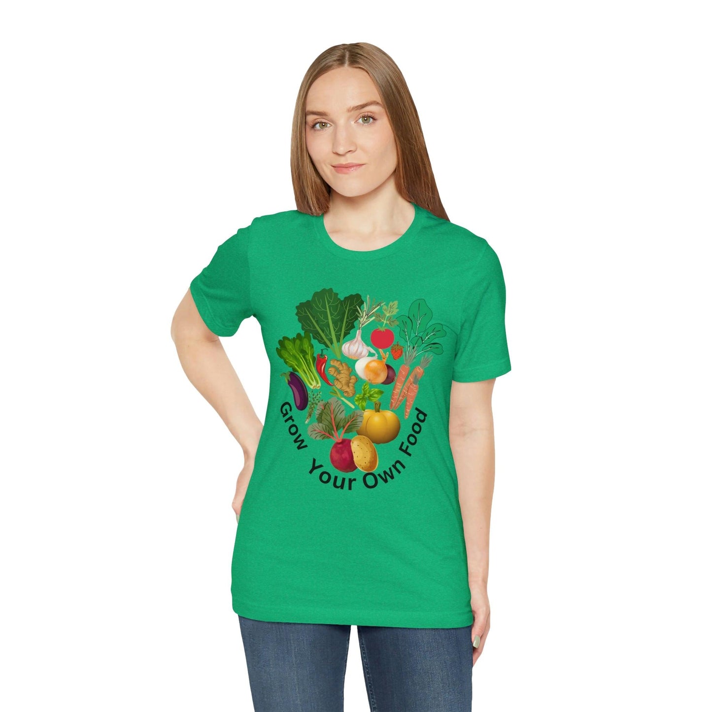 Shirt for Gardeners, Garden Tshirt, Grow Your Own Food shirt, Gift for Gardener, Garden Shirt for Women, Homesteader Shirt, Garden Graphic Tee - Giftsmojo