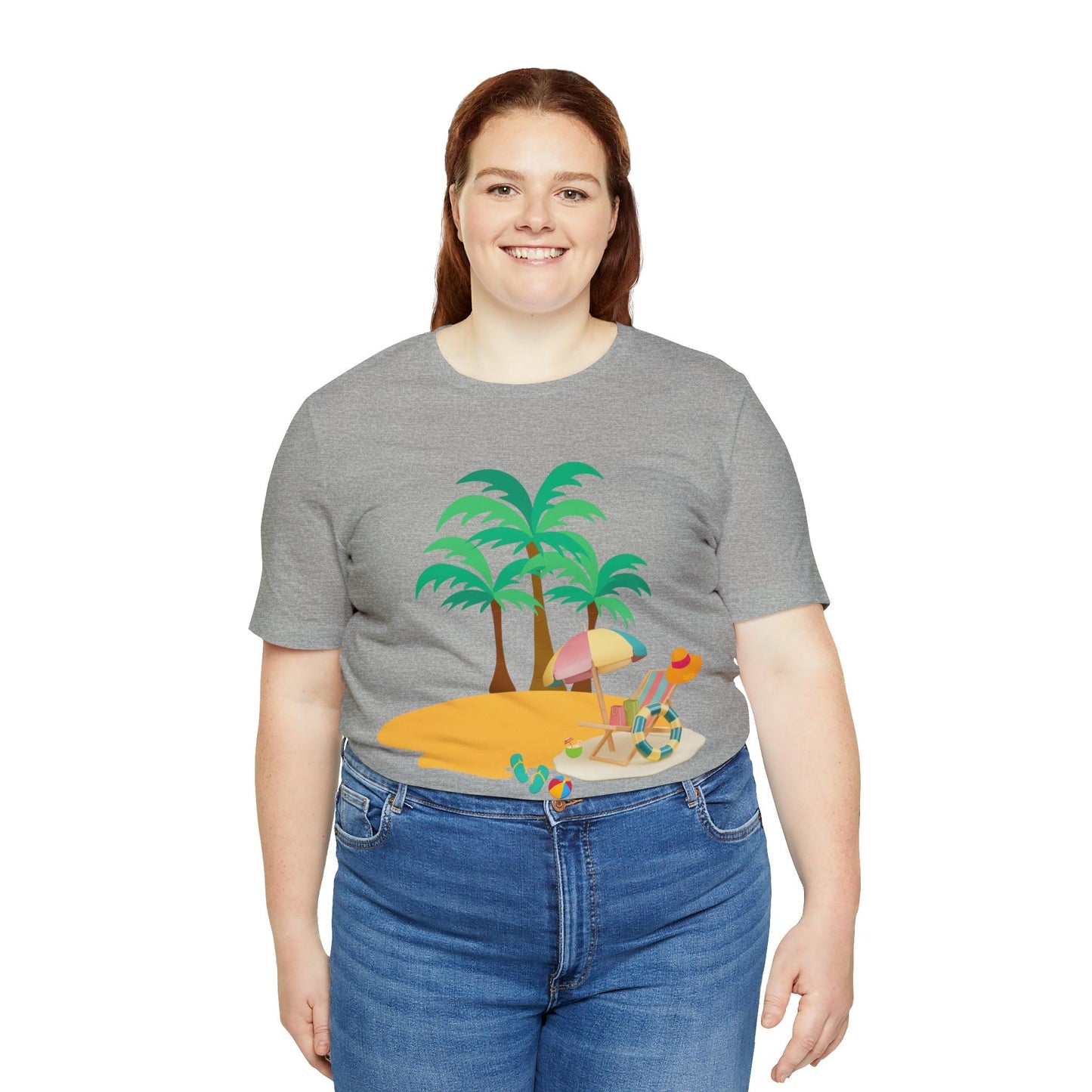 Beach shirt, Beach t-shirt, Summer shirt, Beachwear, Beach fashion, Tropical print, Trendy design, Stylish beach apparel