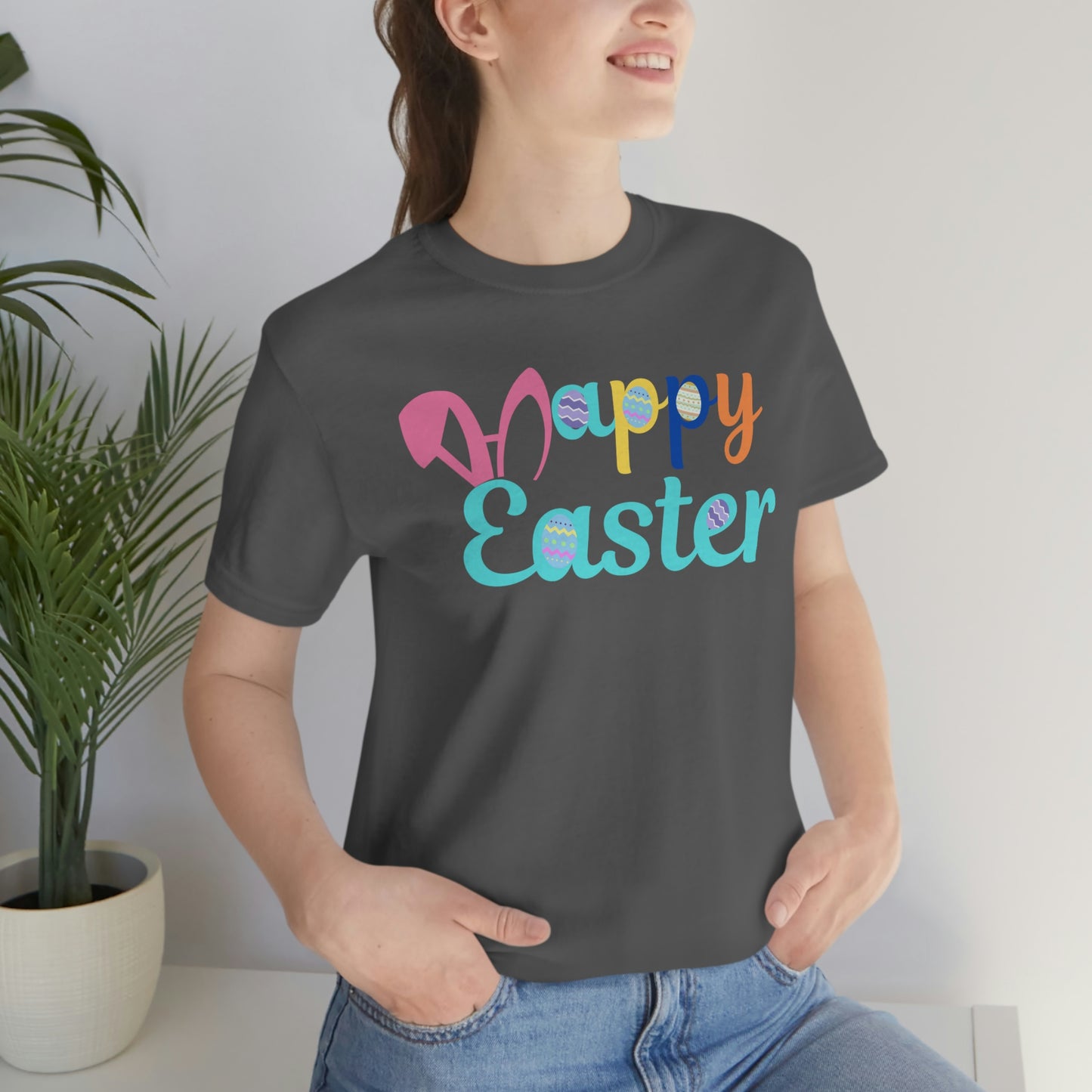 Happy Easter T-shirt, Easter gift for adults, easter shirts