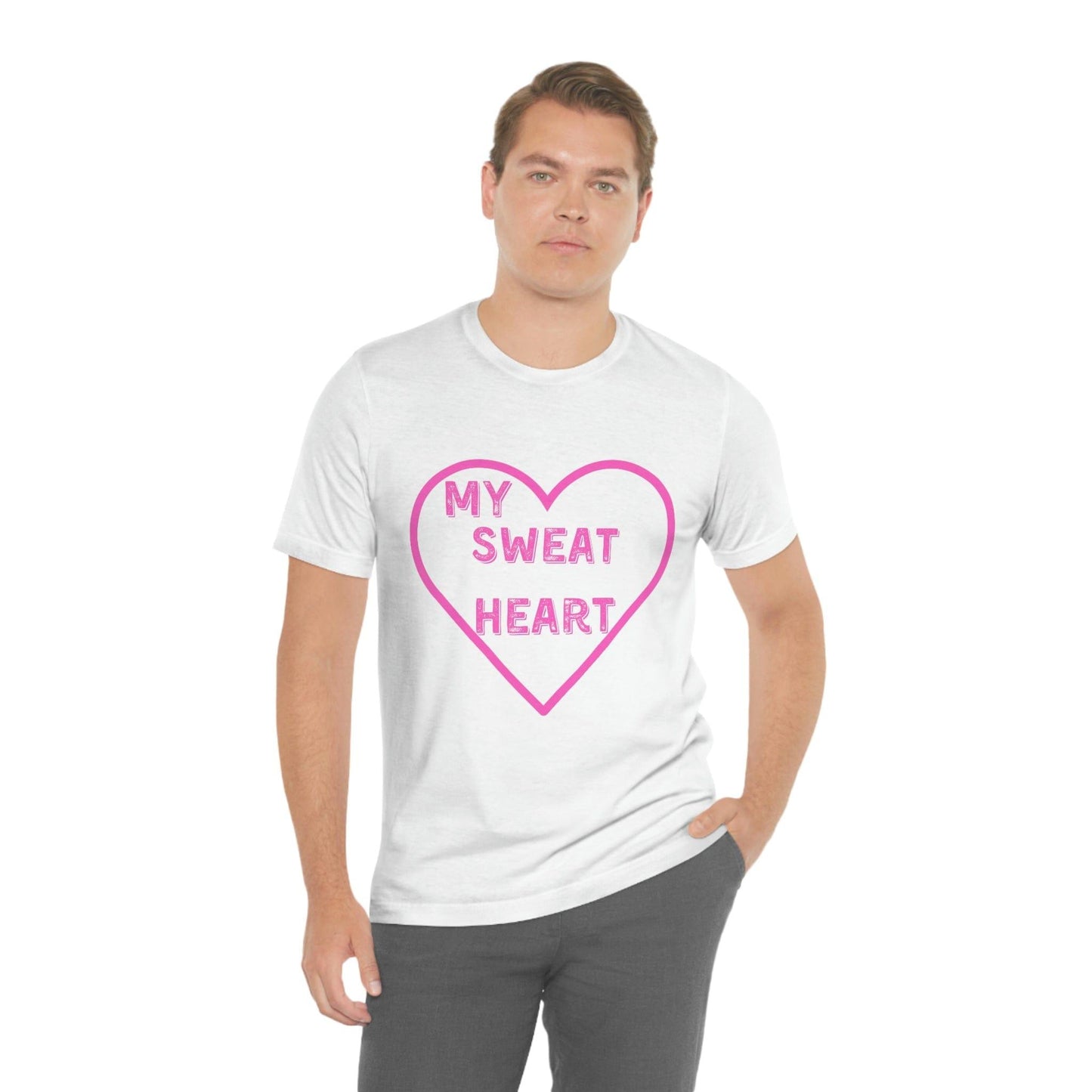 My Sweat Heart - Love shirt - Gift for wife - Gift for Husband - Gift for Girlfriend and Boyfriend - Anniversary gift - Giftsmojo