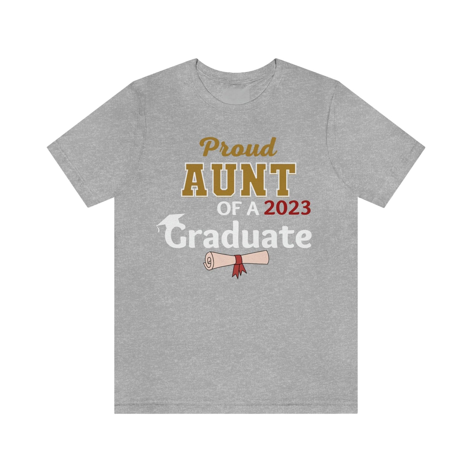 Proud Aunt of a Graduate shirt - Graduation shirt - Graduation gift - Giftsmojo