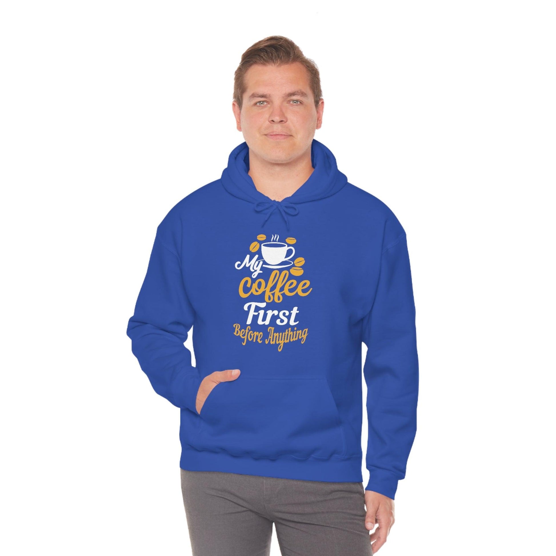 My coffee first before anything Hoodie - Giftsmojo