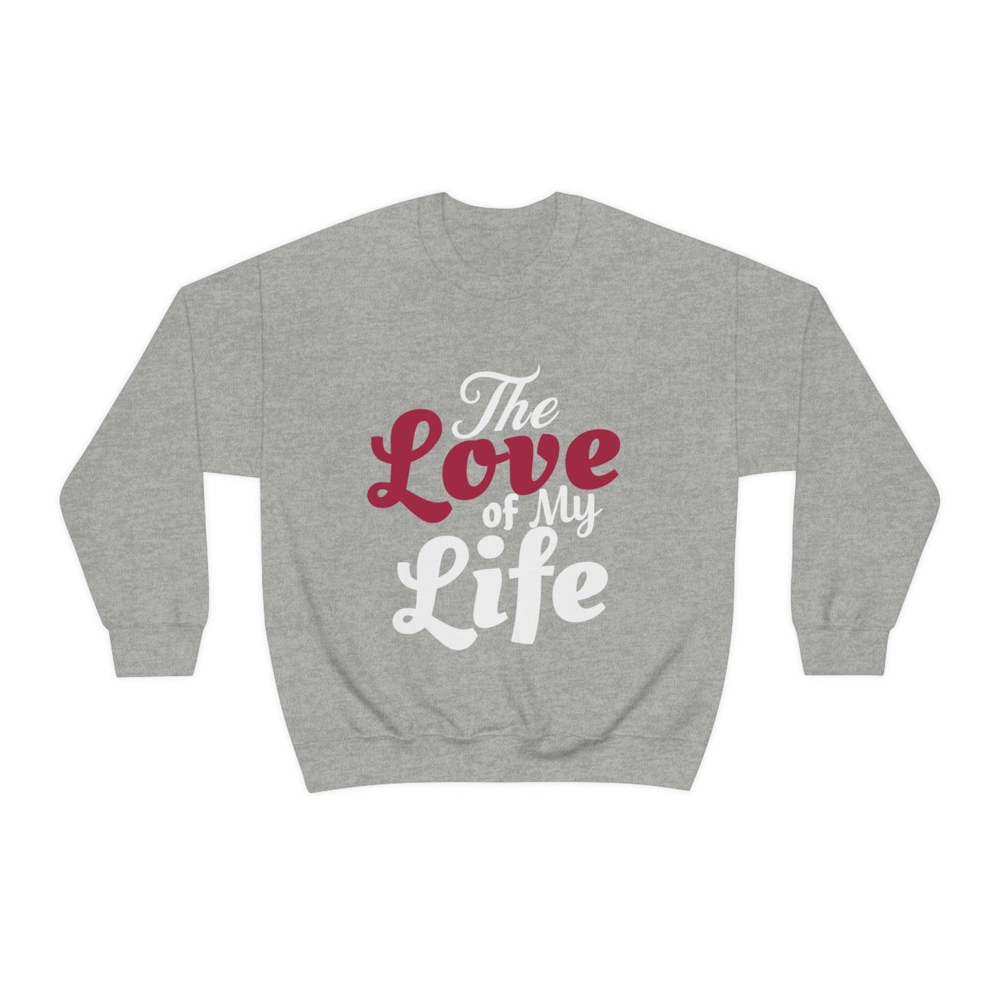 Love Sweatshirt, Love Shirt, Gift For Fiance, Newlywed Gift, Gift For Wife, Engagement Shirt,The Love of My Life, Valentine's day gift - Giftsmojo