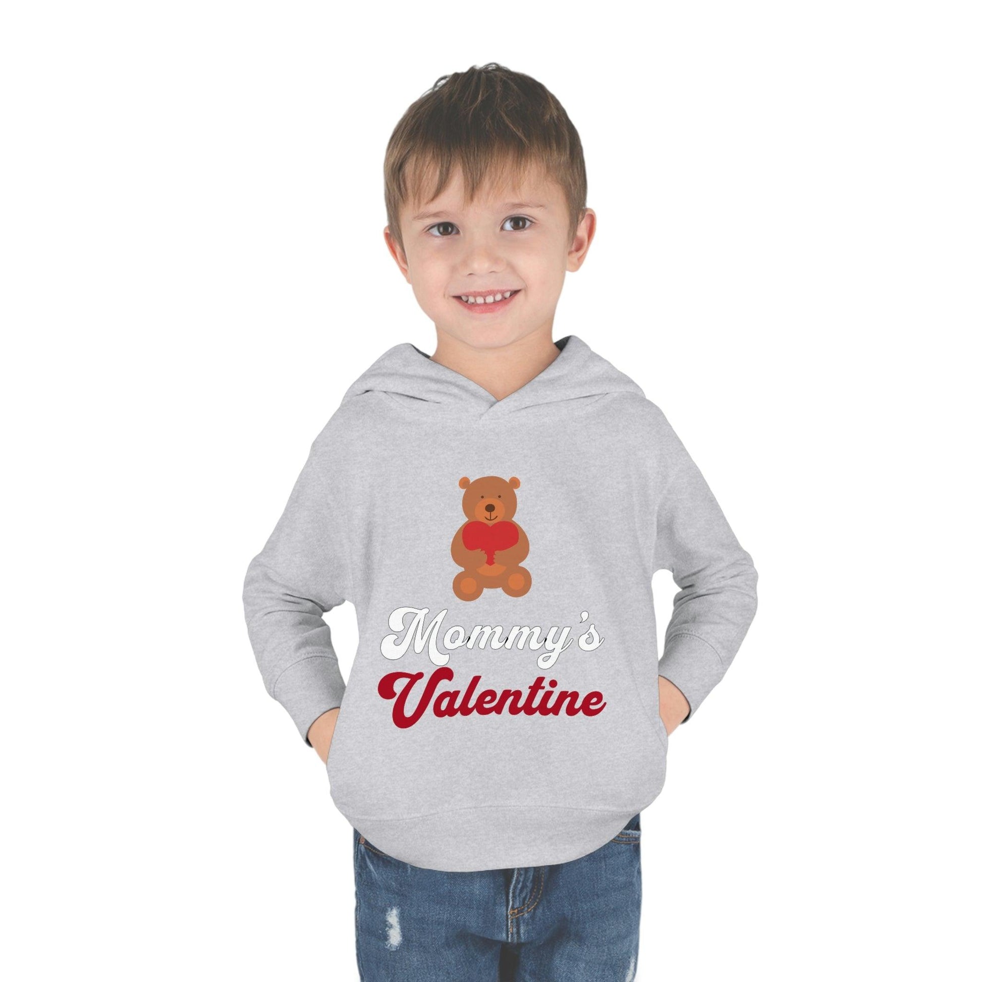 Mommy's Valentine - Custom Kids Valentines Day Sweatshirt - Giftsmojo