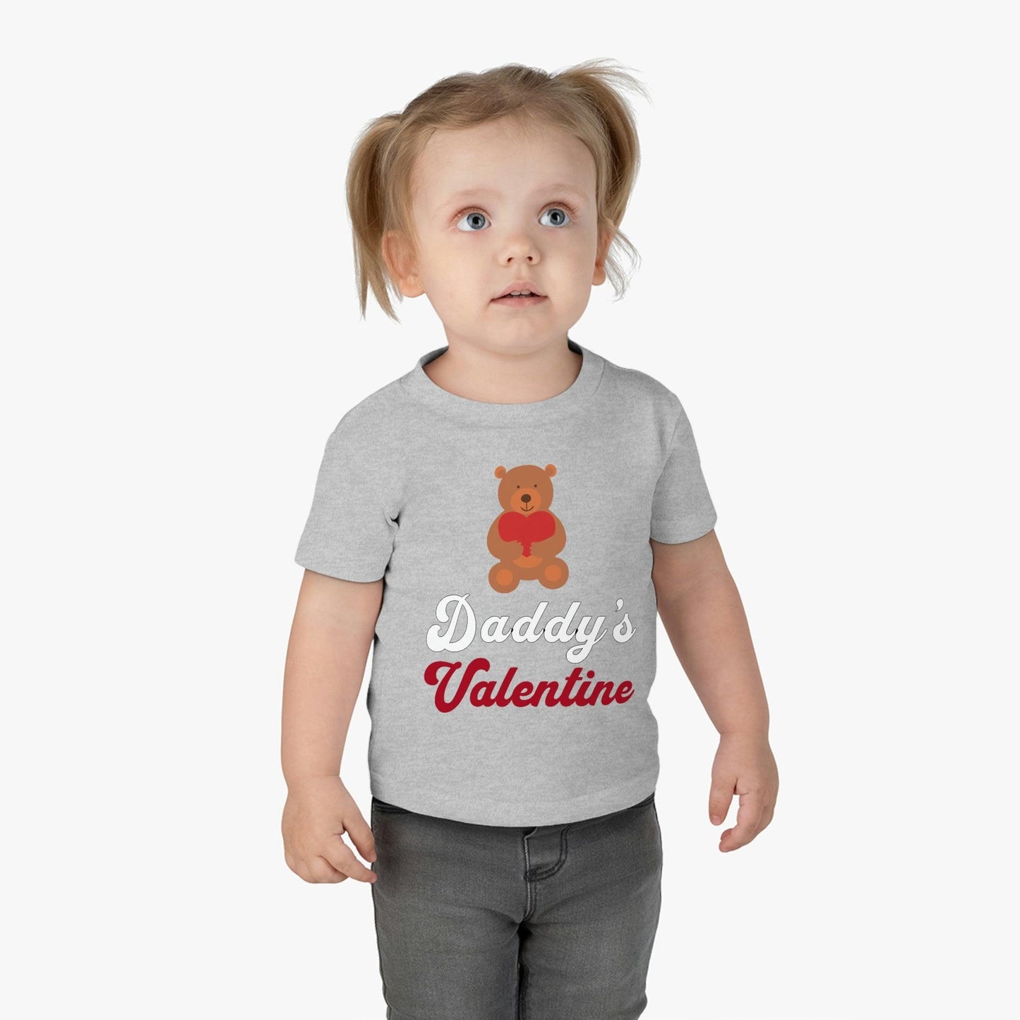 Daddy's Valentine - Kids Valentine day shirt - Giftsmojo