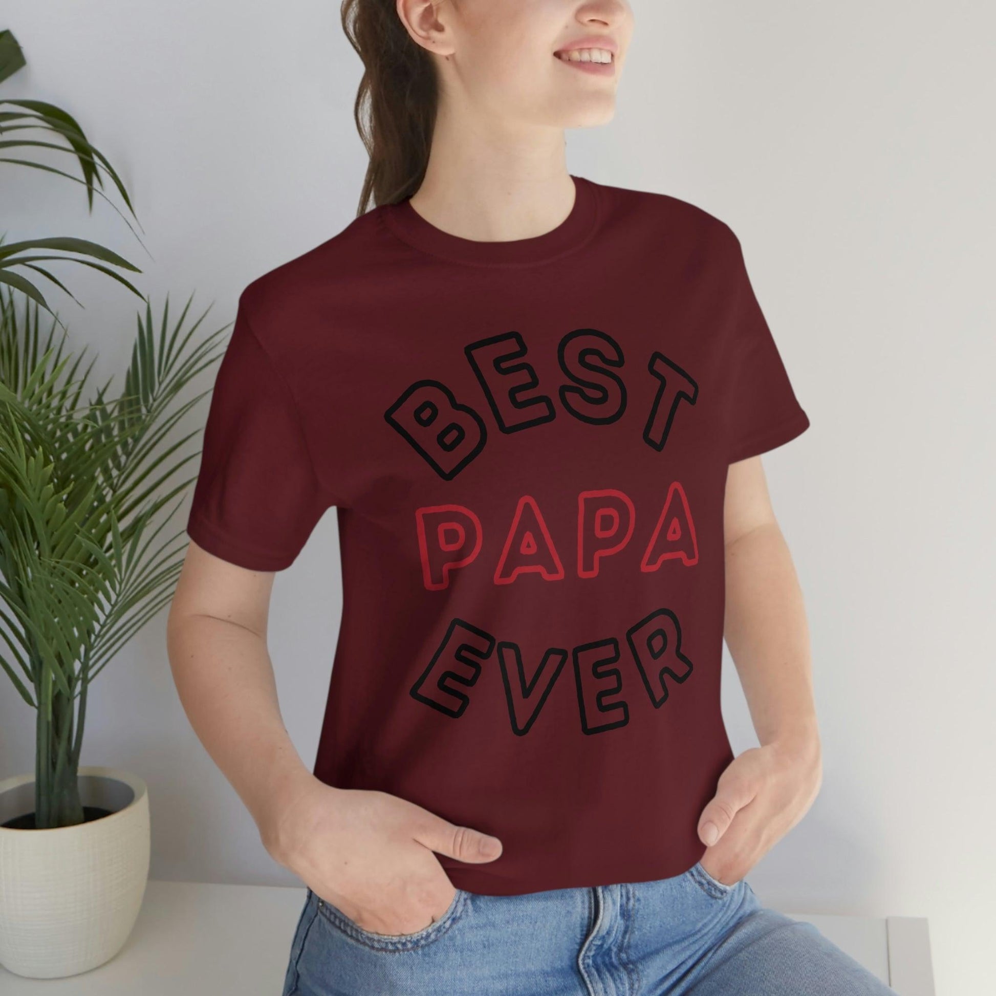 Dad Gift - Best Dad Gift - Best Papa Ever Shirt - Dad Shirt - Funny Fathers Gift - Husband Gift - Funny Dad Tshirt - Dad Birthday Gift - Giftsmojo