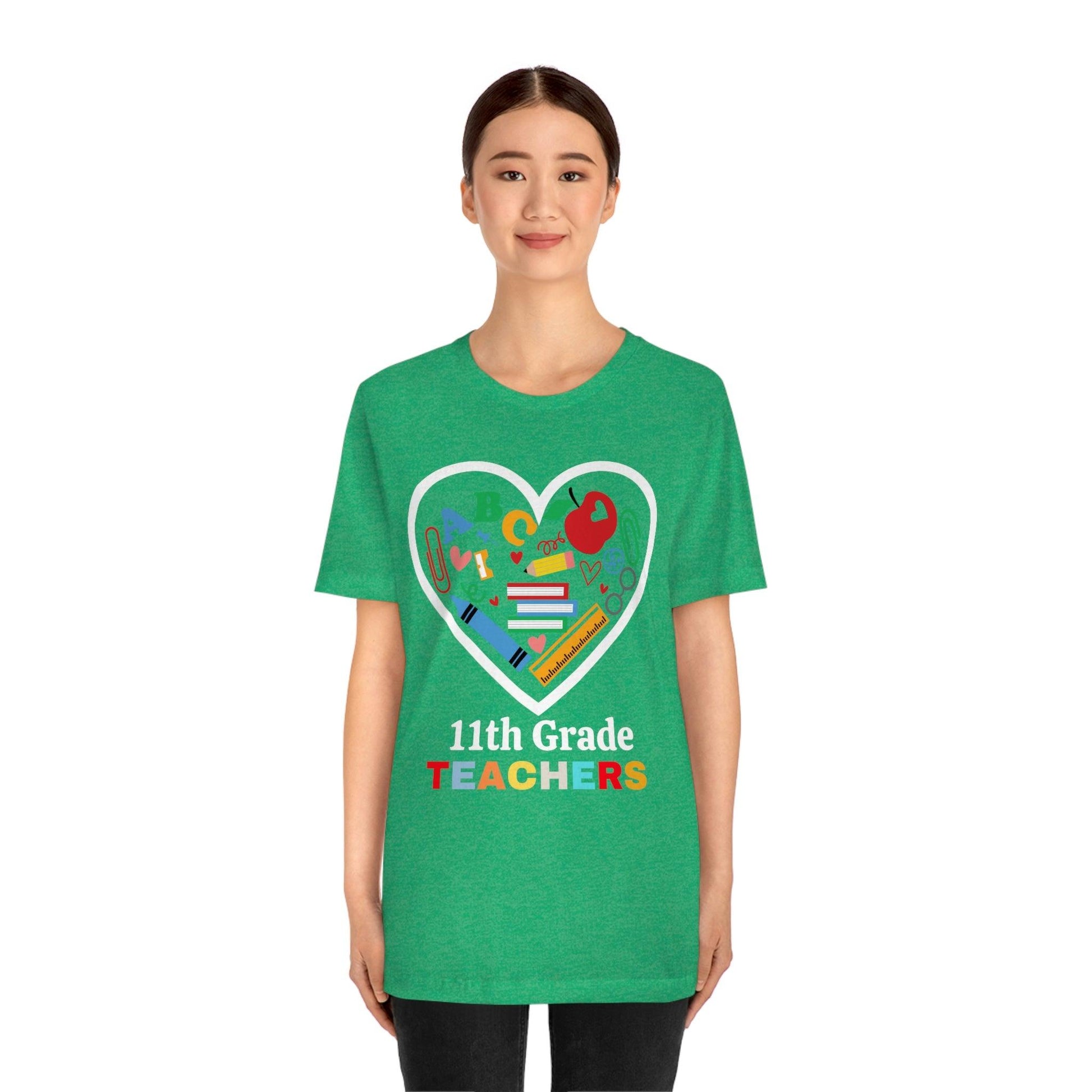 Love 11th Grade Teacher Shirt - Teacher Appreciation Shirt - Giftsmojo