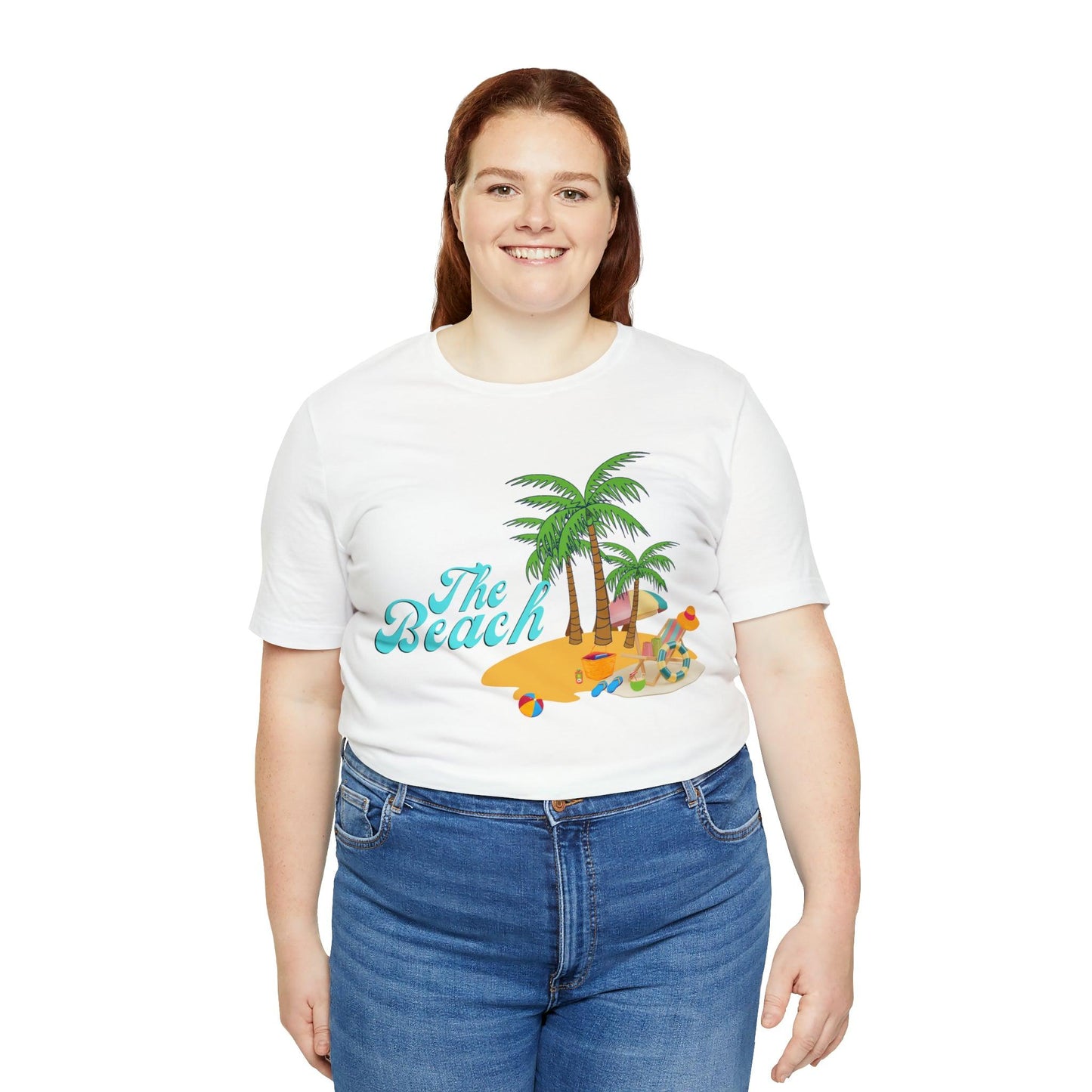 The Beach shirt, Beach t-shirt, Summer shirt, Beachwear, Beach fashion, Tropical print, Trendy design, Stylish beach apparel - Giftsmojo