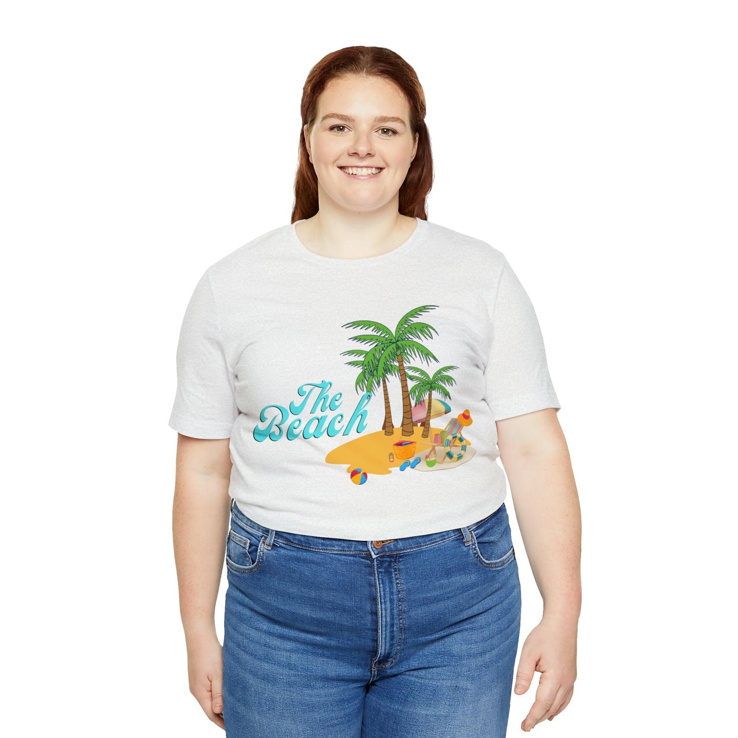 The Beach shirt, Beach t-shirt, Summer shirt, Beachwear, Beach fashion, Tropical print, Trendy design, Stylish beach apparel - Giftsmojo