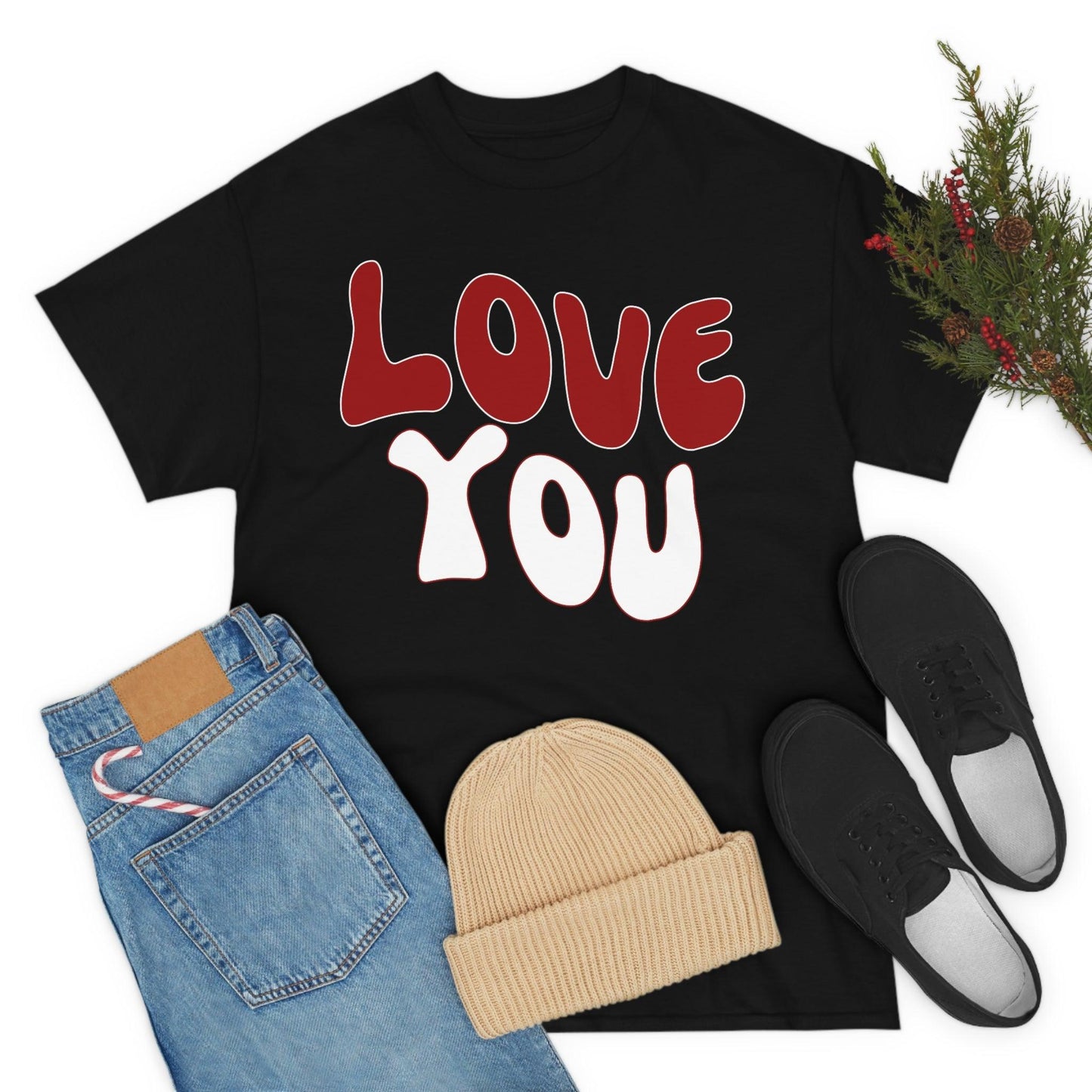 Love You Tee - Giftsmojo