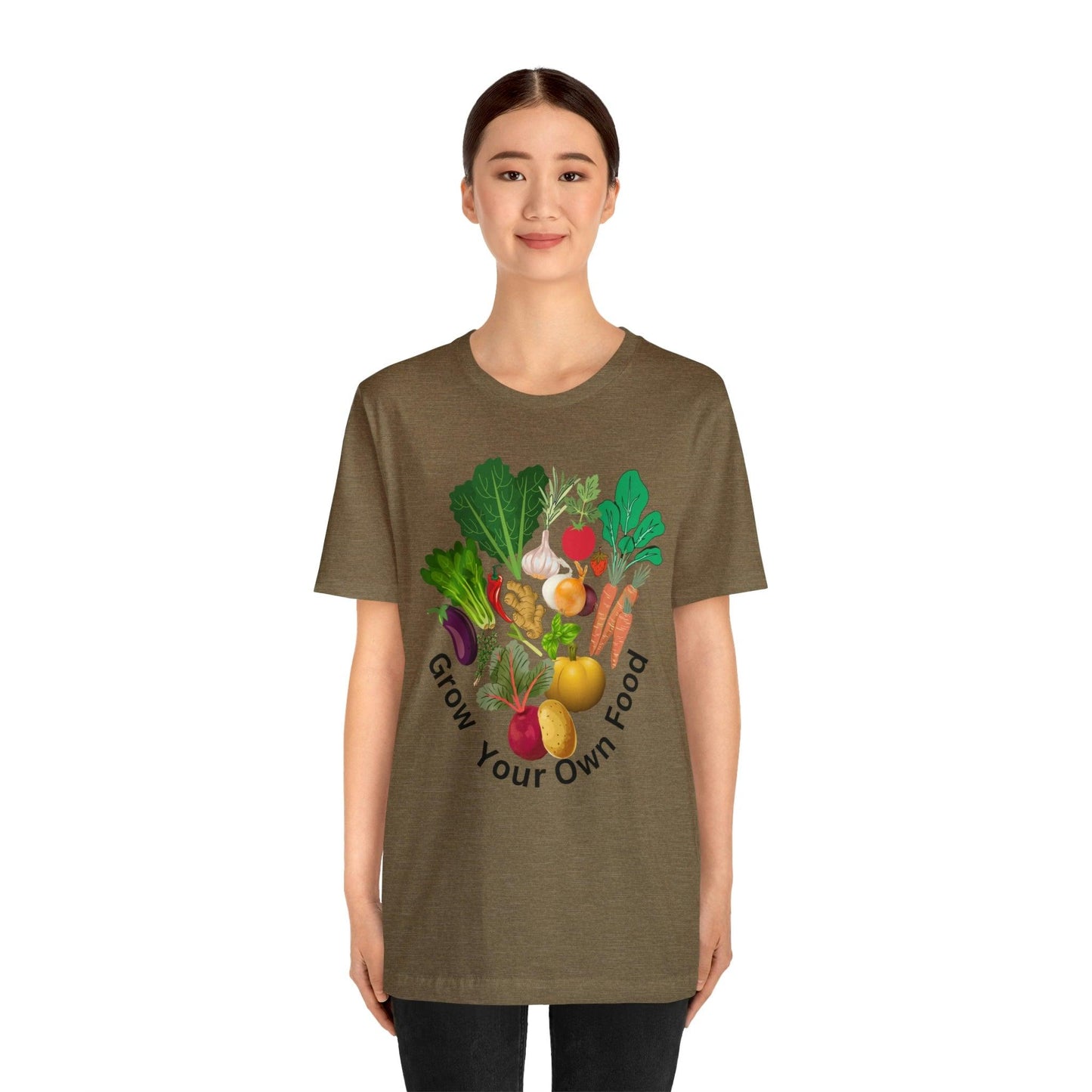 Shirt for Gardeners, Garden Tshirt, Grow Your Own Food shirt, Gift for Gardener, Garden Shirt for Women, Homesteader Shirt, Garden Graphic Tee - Giftsmojo