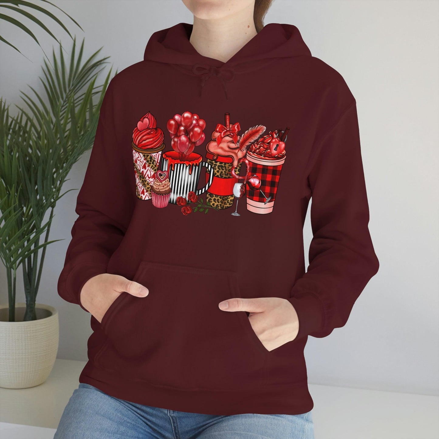 Valentine's day Hooded Sweatshirt (this is all i want for valentine) - Giftsmojo