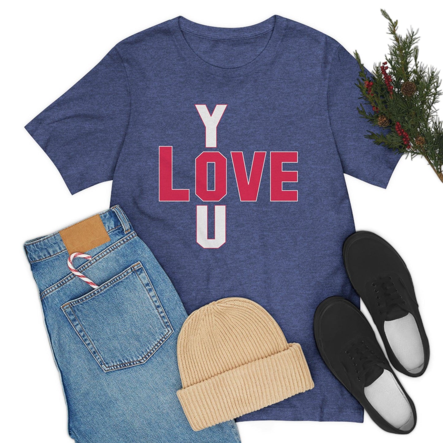 Love you Tshirt - Giftsmojo