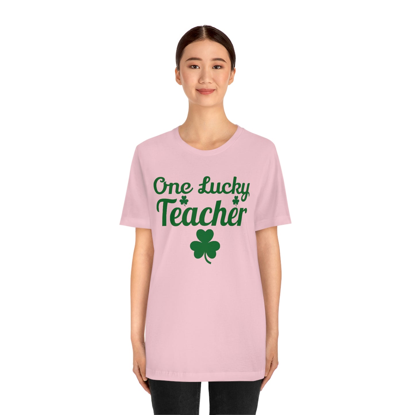 Feeling Lucky Shirt One Lucky Teacher Shirt St Patrick's Day shirt - Funny St Paddy's day Funny Shirt Shamrock shirt shenanigans shirt