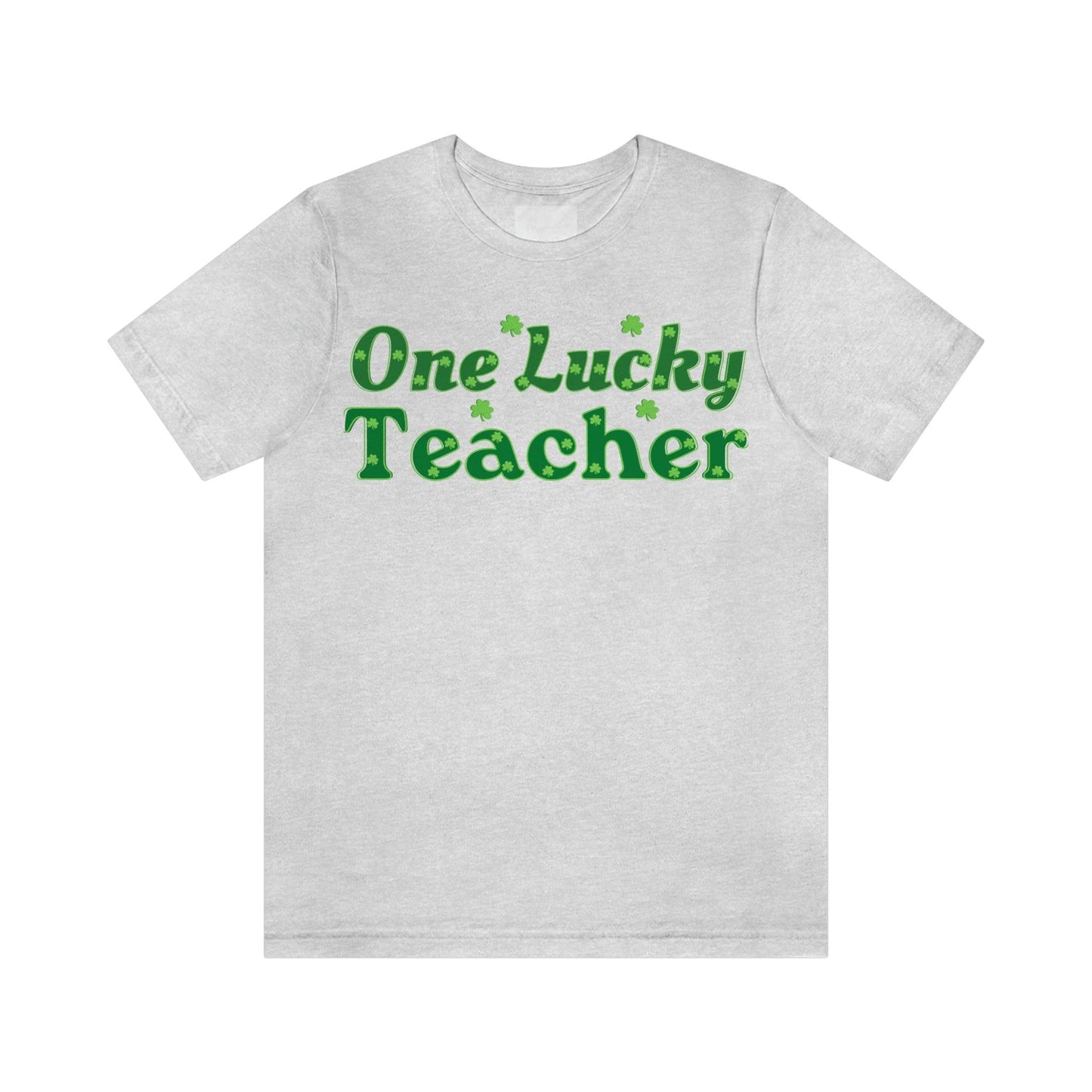 One Lucky Teacher Shirt feeling Lucky St Patrick's Day shirt - Funny St Paddy's day Funny Shirt - Giftsmojo