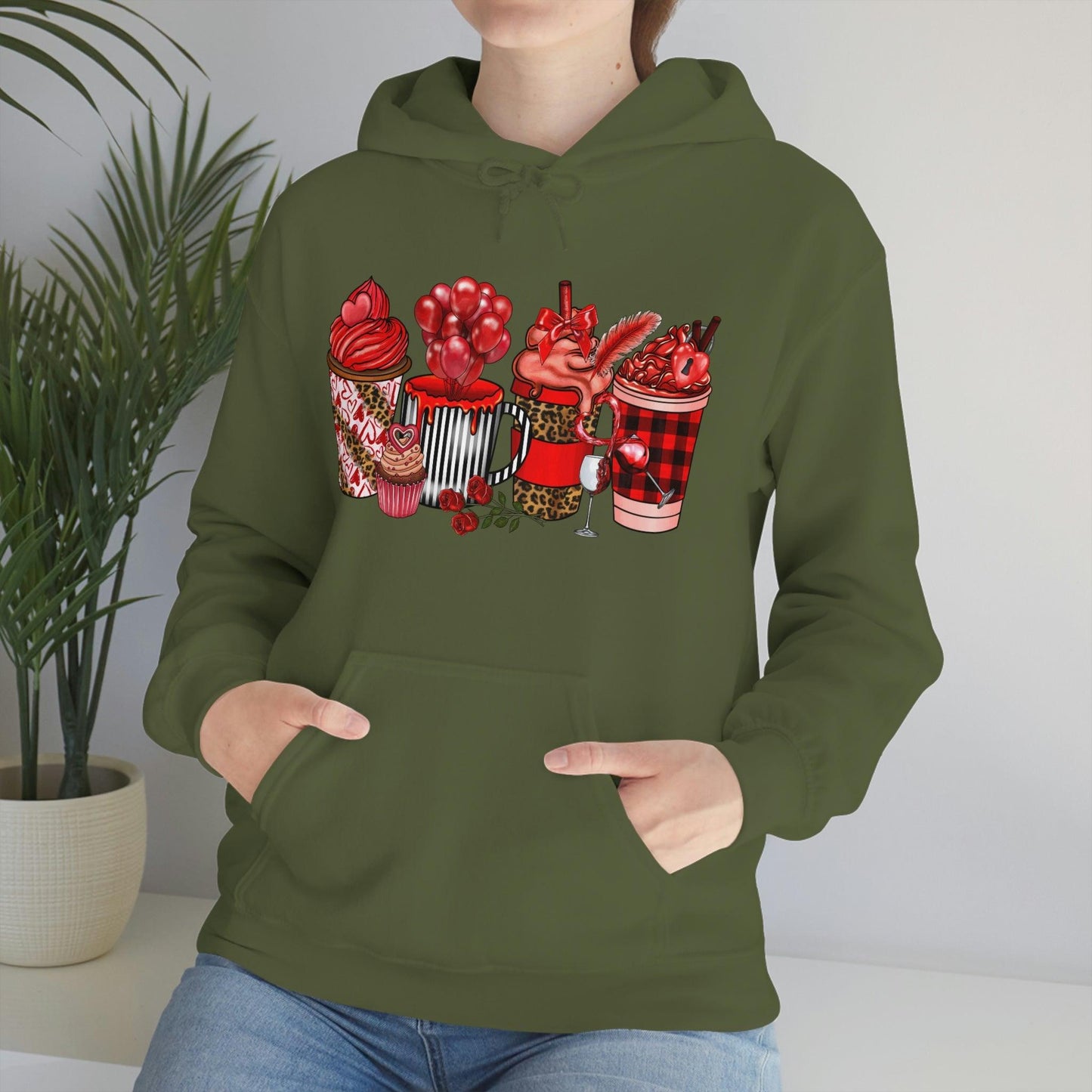 Valentine's day Hooded Sweatshirt (this is all i want for valentine) - Giftsmojo