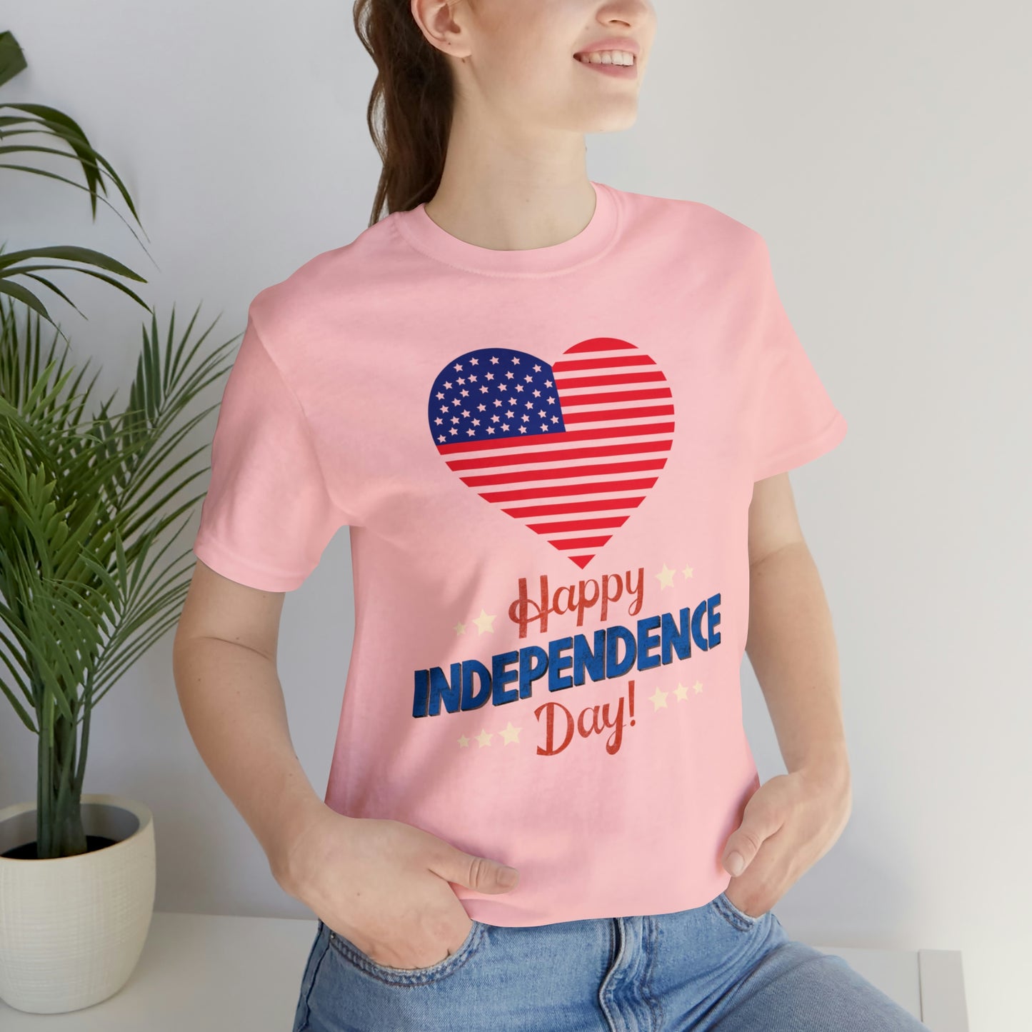 Happy Independence Day shirt, American flag shirt, Red, white, and blue shirt, Patriotic shirt, USA shirt