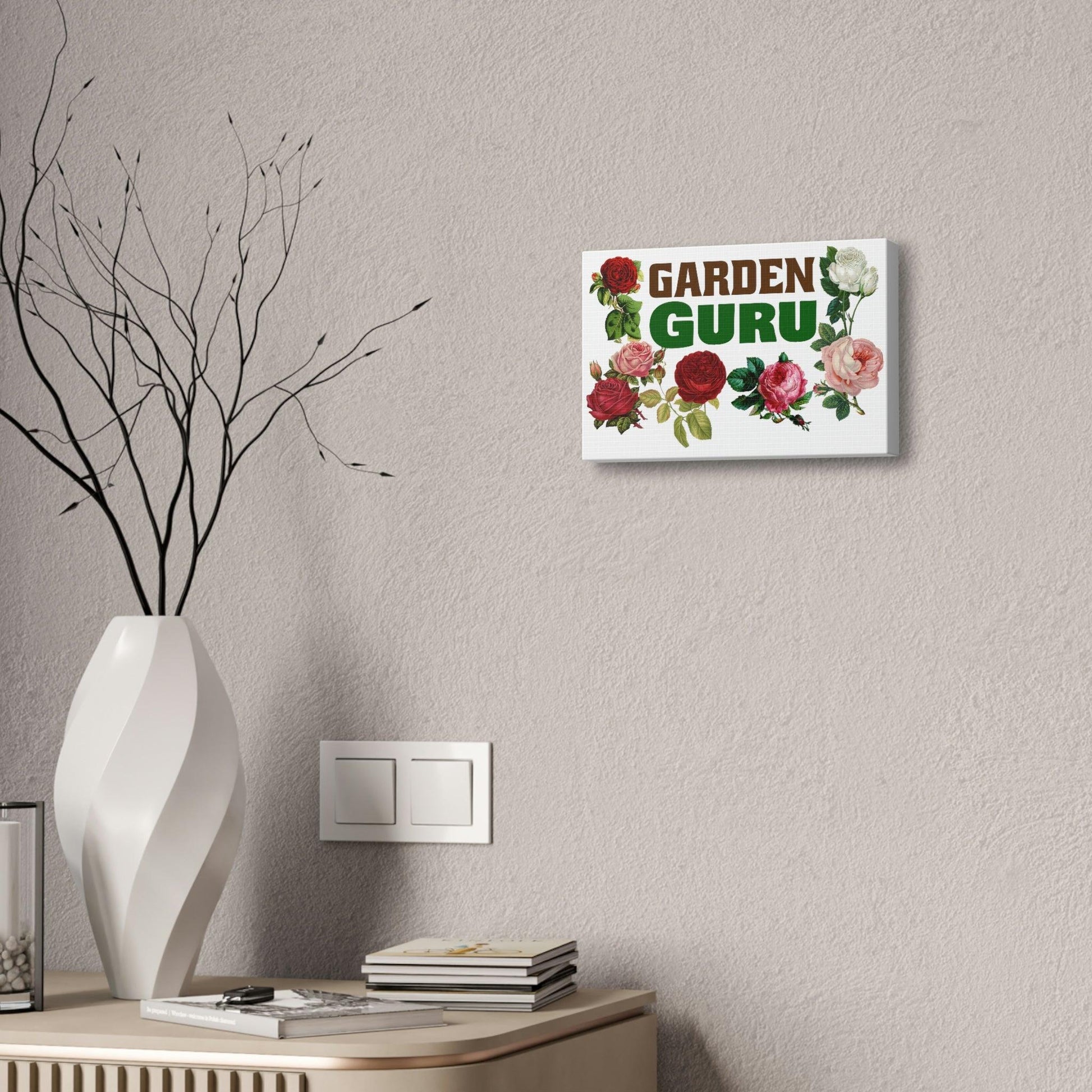Garden Guru Canvas - Garden wall arts, gift for garden lovers - Giftsmojo