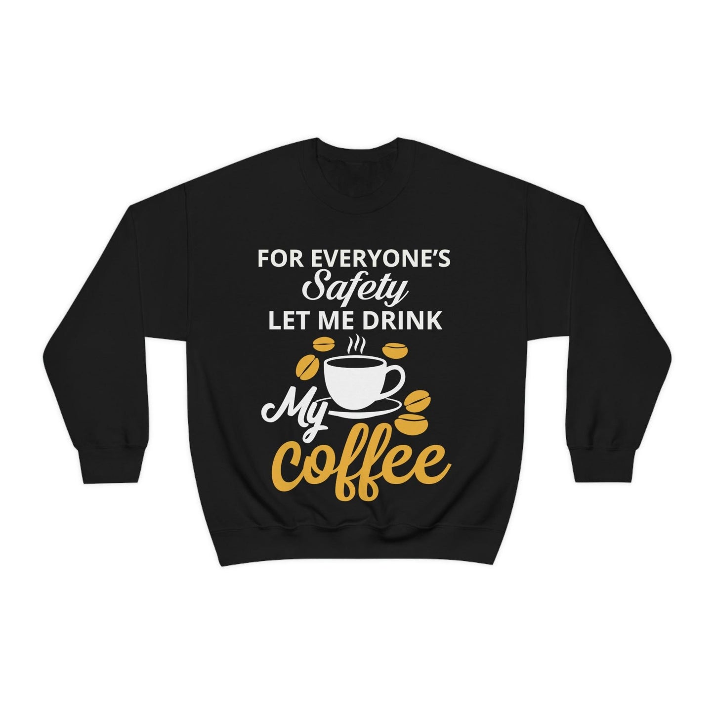 Coffee tee Unisex Heavy Blend™ Crewneck Sweatshirt - Giftsmojo