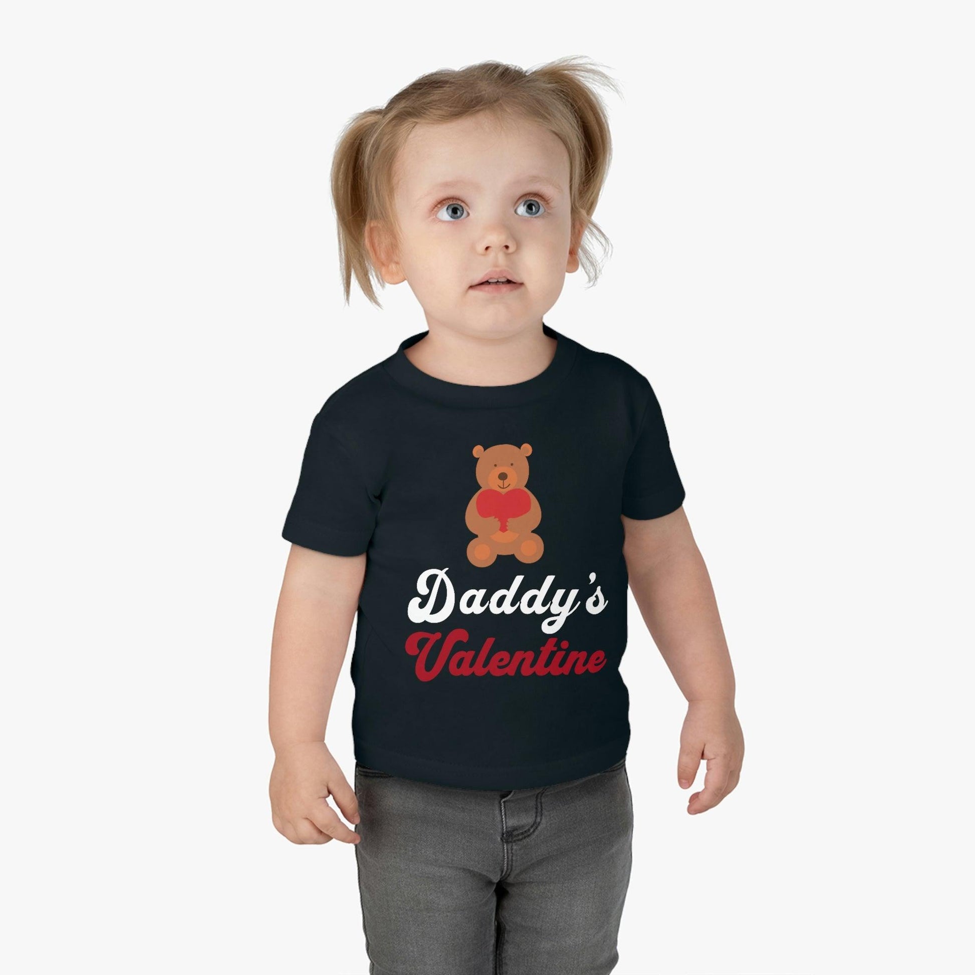 Daddy's Valentine - Kids Valentine day shirt - Giftsmojo