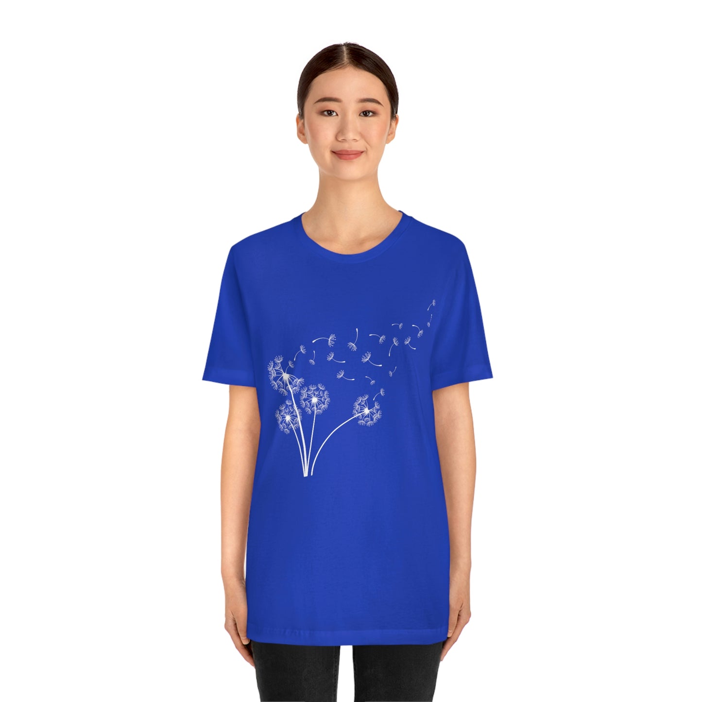 Dandelion Shirt, Boho Windflower Shirt, Dandelion Shirt for Her, Windflower Tee, Meditation Gift, Yoga Shirt, Inspirational Shirt, Bday Tees