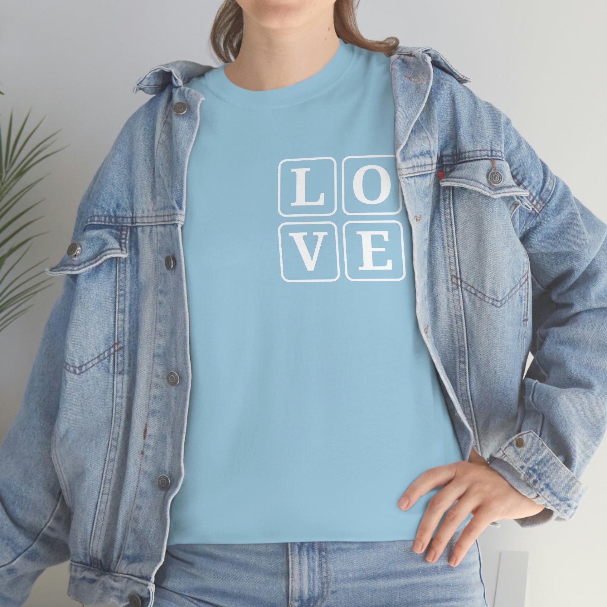 Love Square T-Shirt, - Giftsmojo