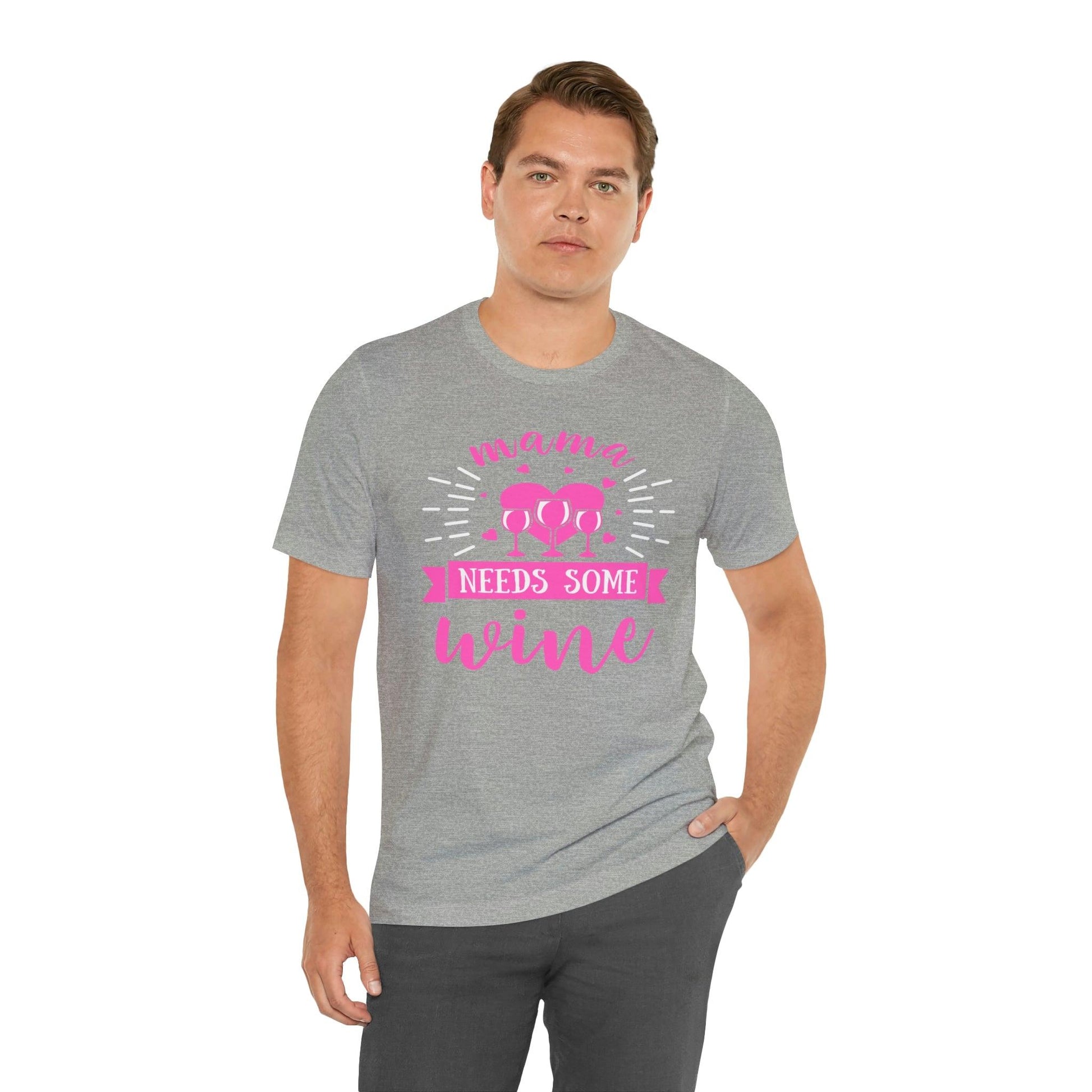 Mama Needs Some Wine Shirt, Wine Shirt, Gift For Mom, Drinking Shirt, Gift For Wife, Funny Wife Shirt, Wine Lover Shirt, Funny Mom Shirt - Giftsmojo