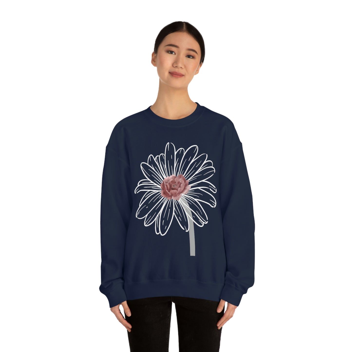 Floral Sweatshirt, Wildflower Sweatshirt, Flower sweatshirt, Wild Flowers
