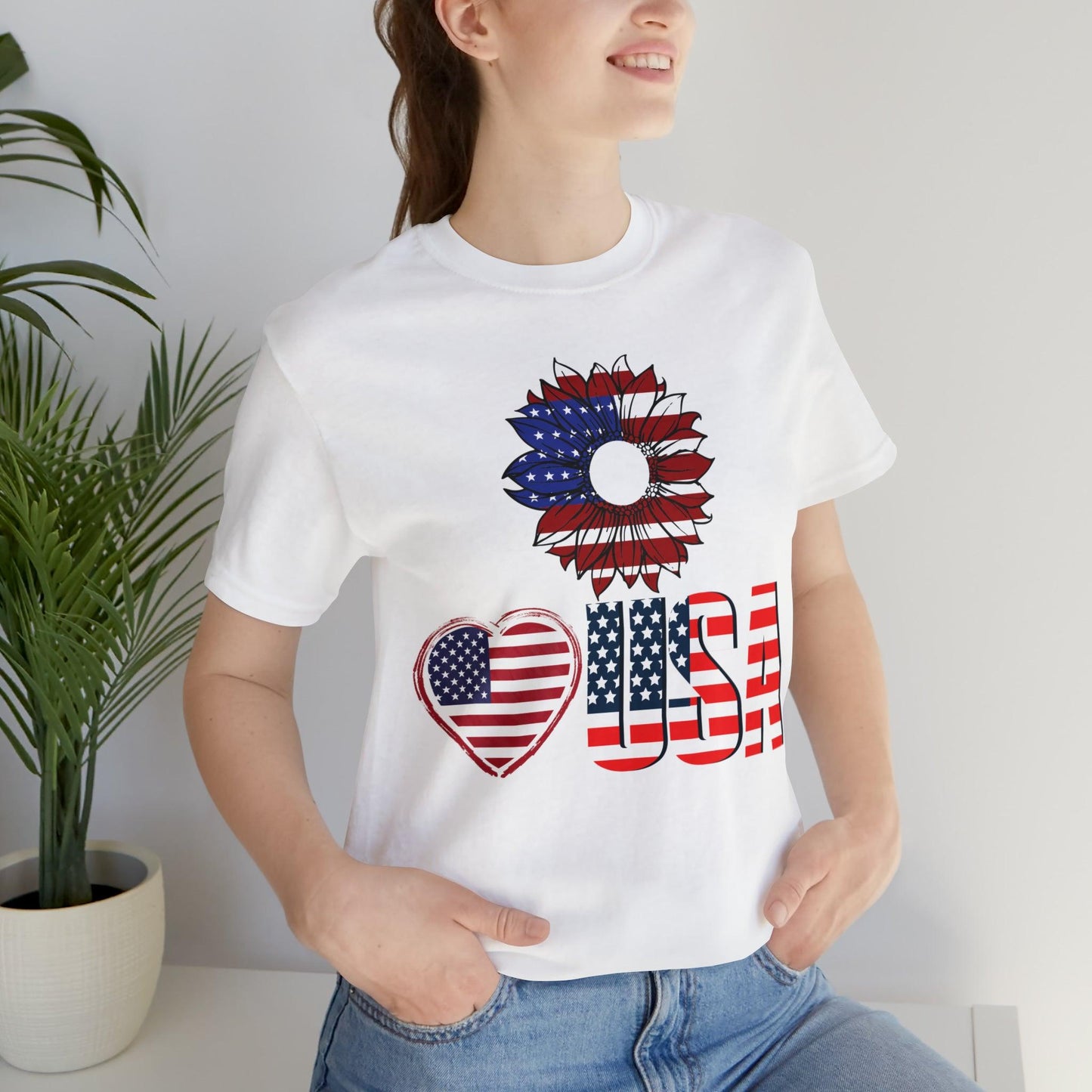 Independence Day shirt, American flag shirt, Red, white, and blue shirt, - Giftsmojo