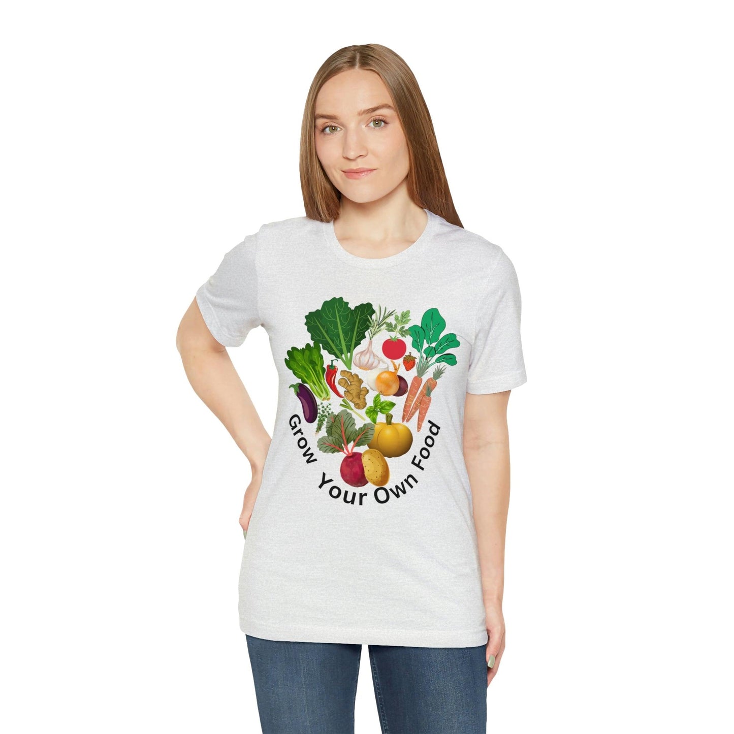 Shirt for Gardeners, Garden Tshirt, Grow Your Own Food shirt, Gift for Gardener, Garden Shirt for Women, Homesteader Shirt, Garden Graphic Tee - Giftsmojo