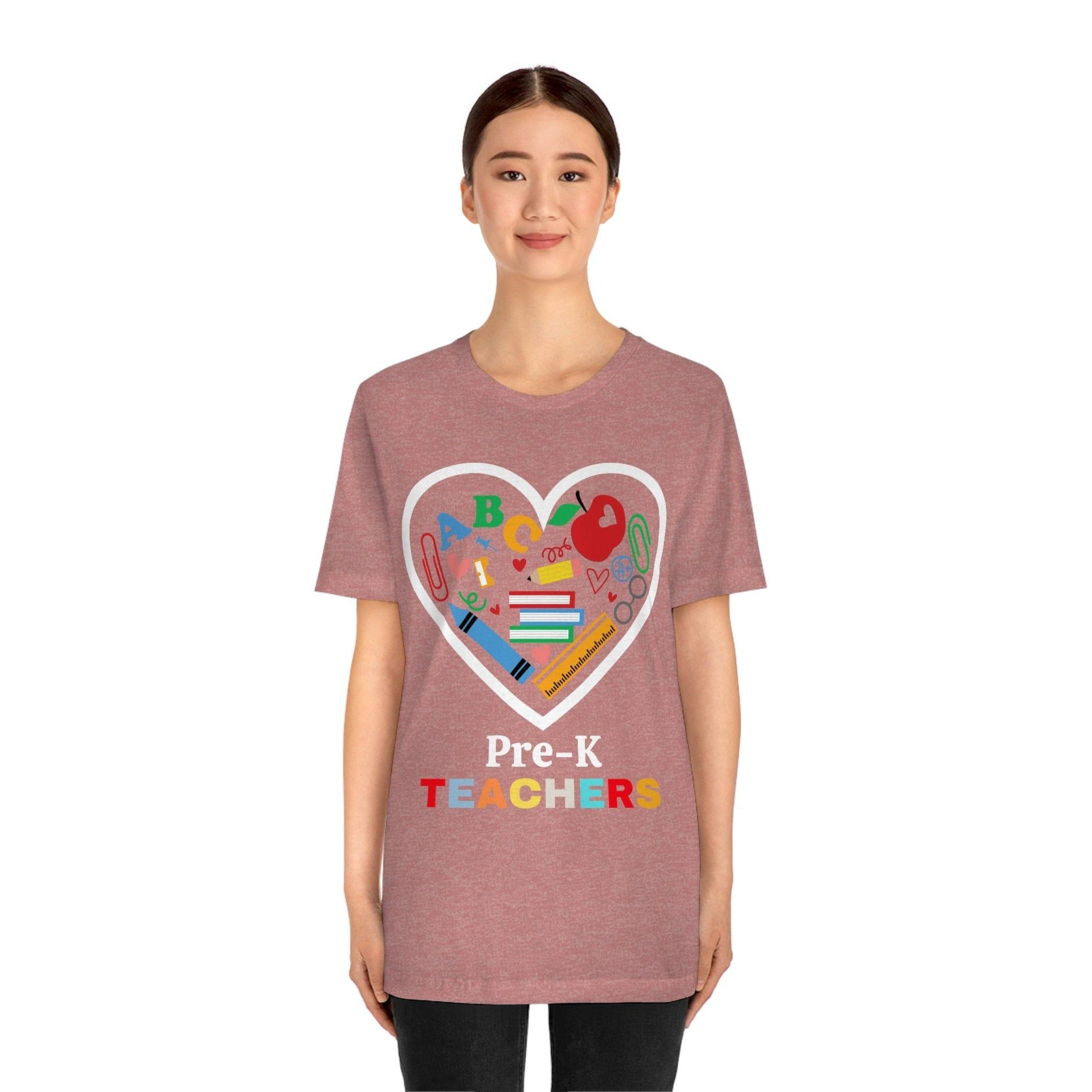 Love Pre K Teachers Shirt - Teacher Appreciation Shirt - Gift for Love Pre K Teacher - Giftsmojo