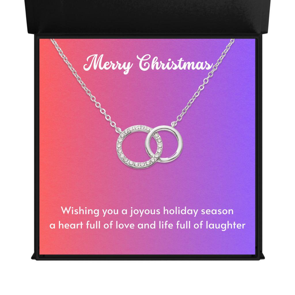 Endless Connection - Interlocking Circles Necklace Christmas Gift