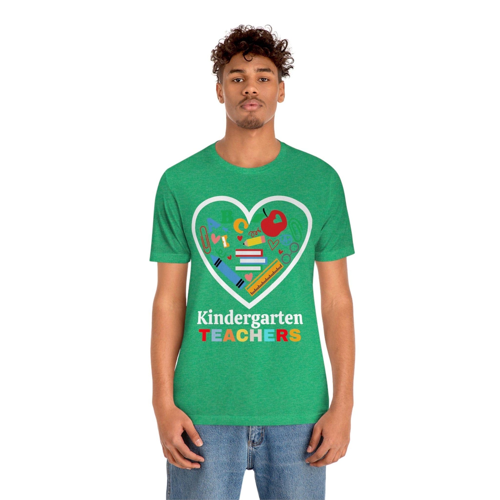 Love Kindergarten Teacher Shirt - Teacher Appreciation Shirt - Gift for Kindergarten Teacher - Giftsmojo