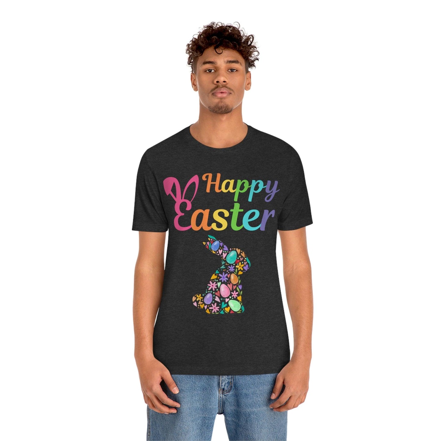 Happy Easter Bunny Tshirt Easter Gift for men and women Easter Shirt Shamrock Shirt - Giftsmojo