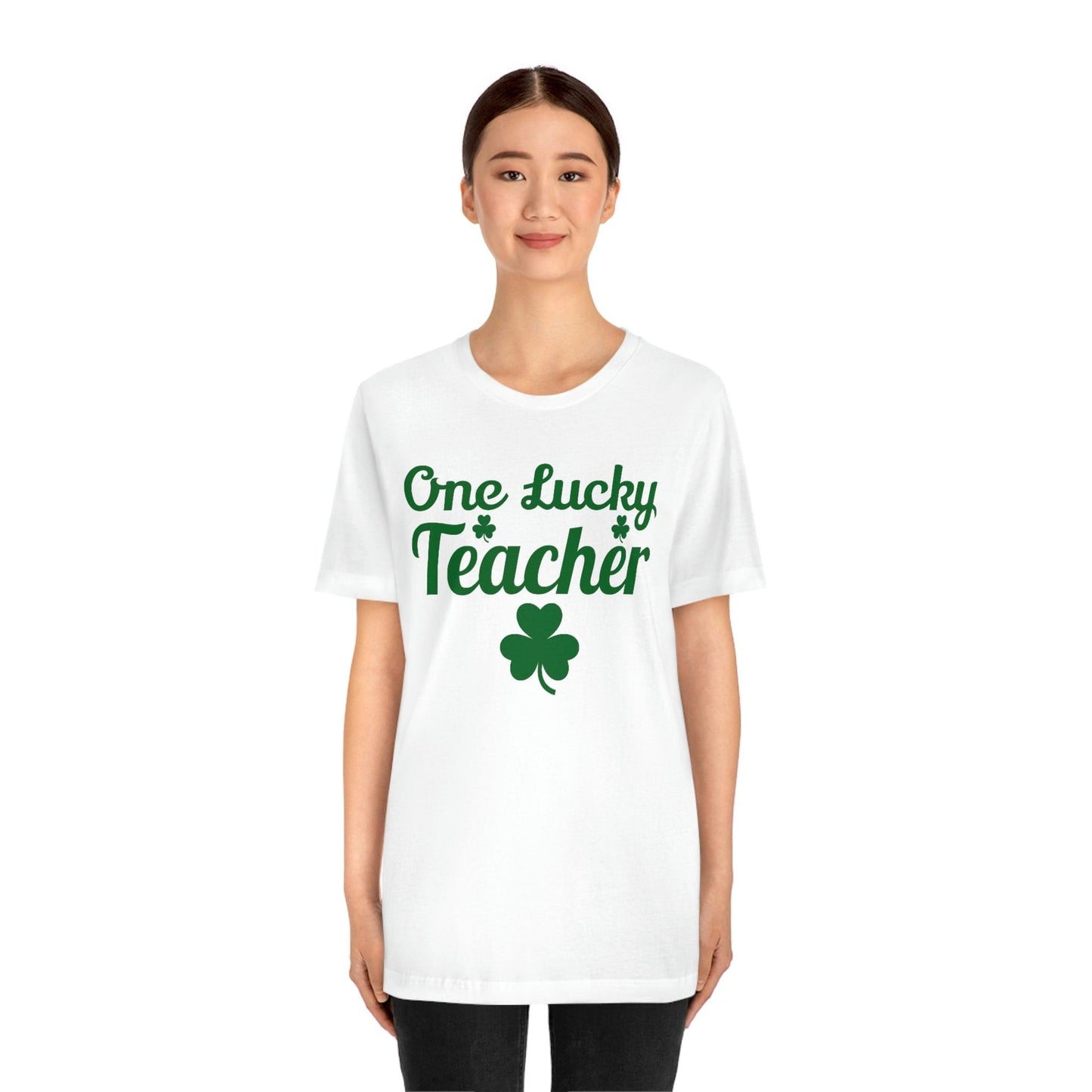 Feeling Lucky Shirt One Lucky Teacher Shirt St Patrick's Day shirt - Funny St Paddy's day Funny Shirt Shamrock shirt shenanigans shirt - Giftsmojo