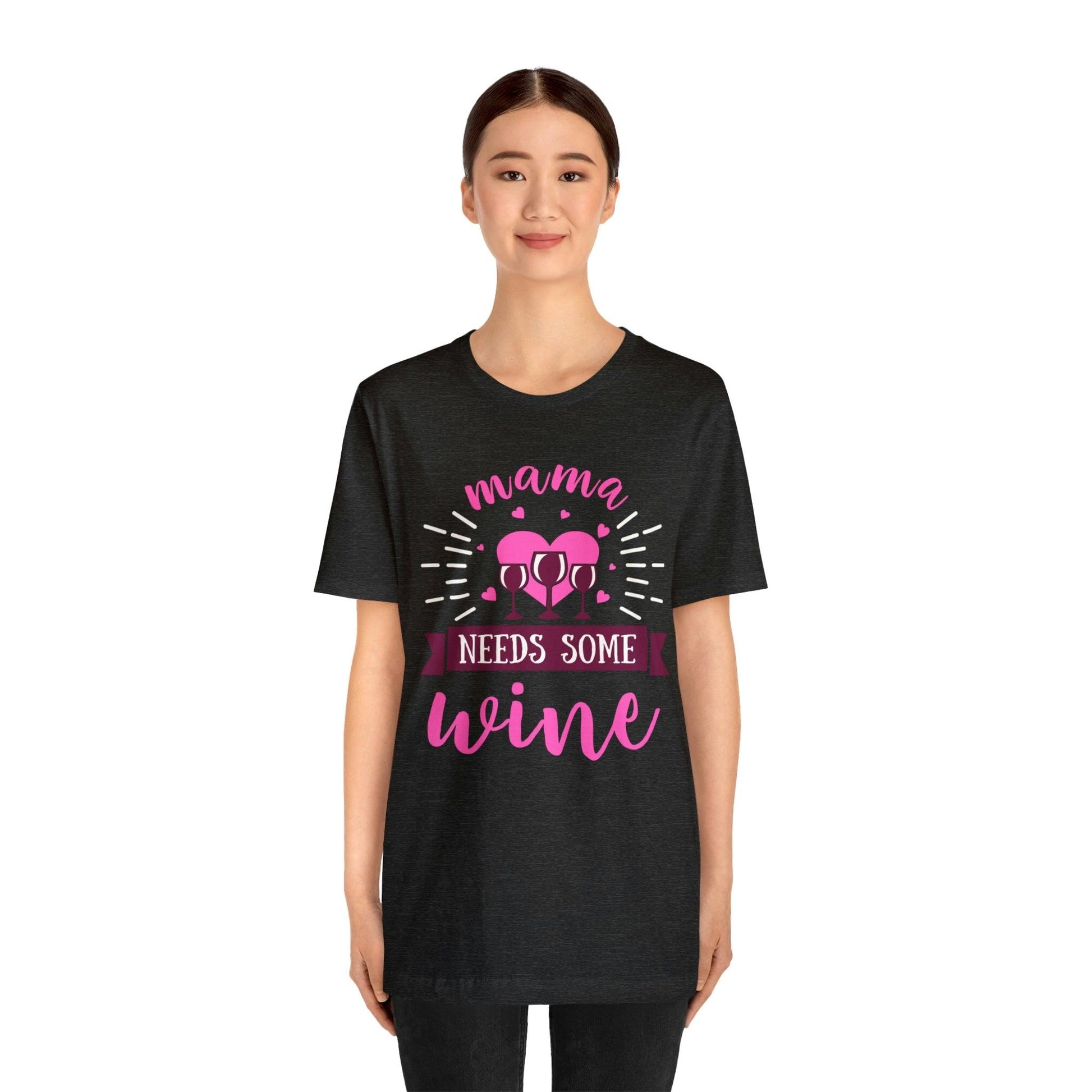 Mama Needs Some Wine Shirt, Wine Shirt, Gift For Mom, Drinking Shirt, Gift For Wife, Funny Wife Shirt, Wine Lover Shirt, Funny Mom Shirt - Giftsmojo
