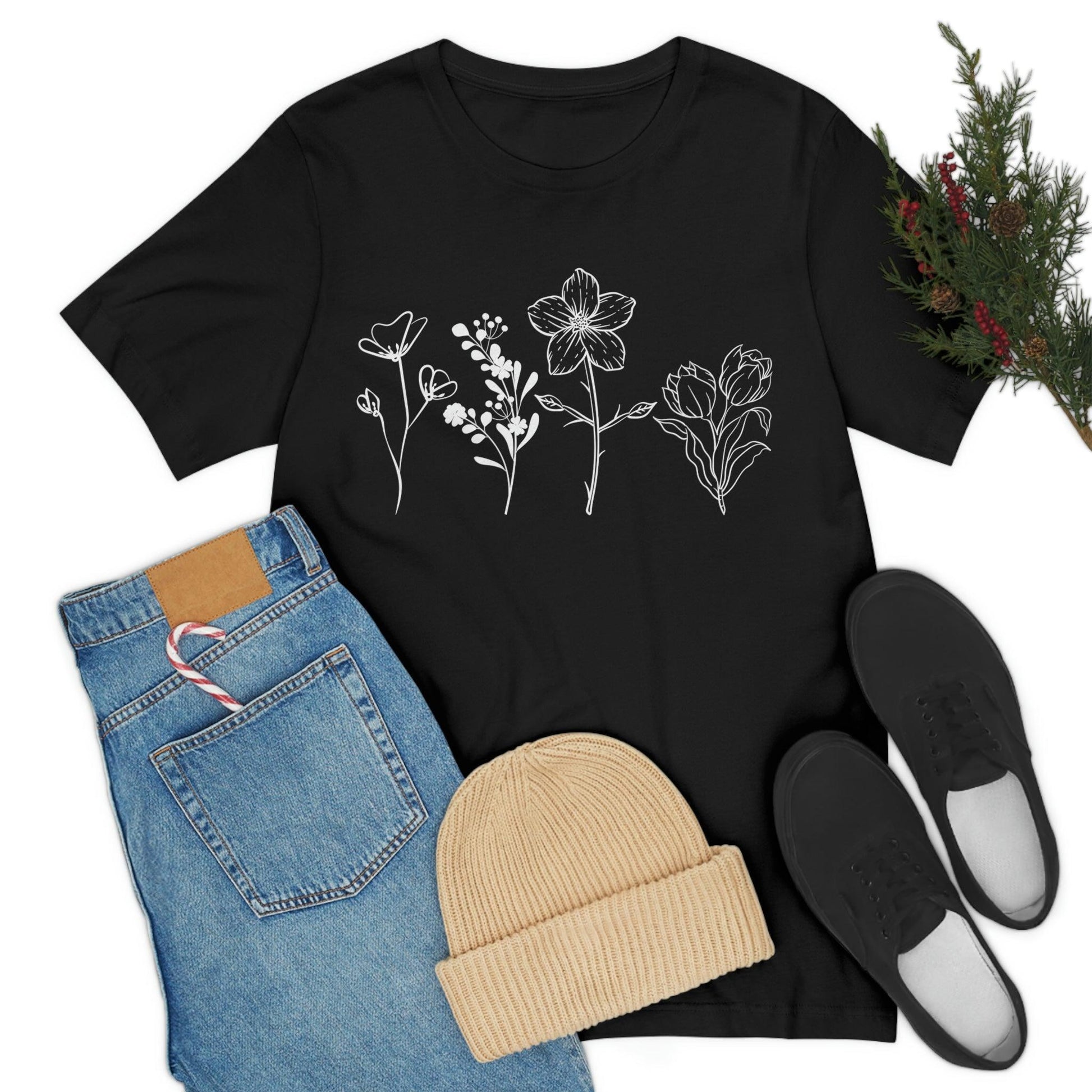 Wildflower shirt - Flower Tshirt - Flower lover shirt - Giftsmojo