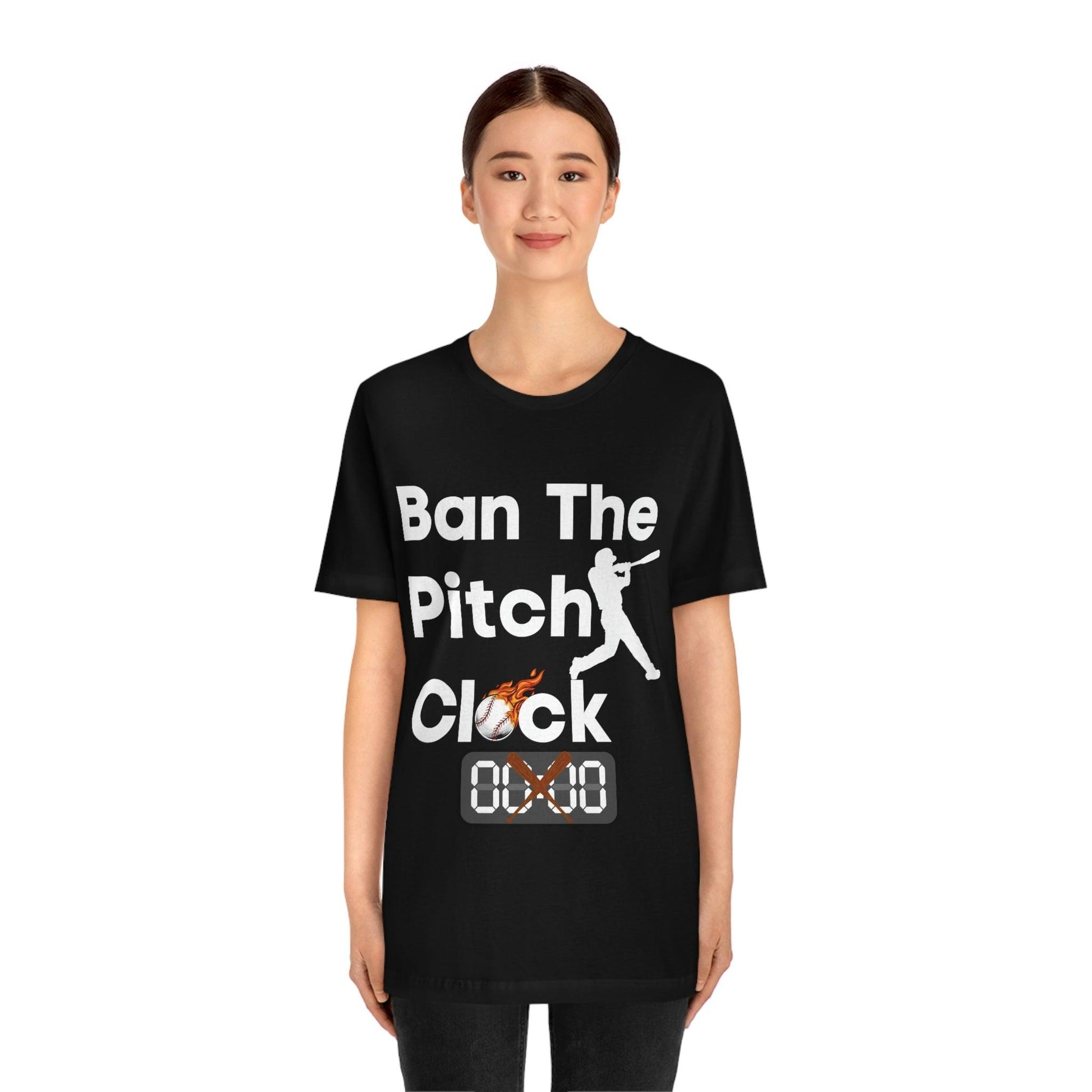 Ban The Pitch Clock in Baseball - Ban Baseball Pitch Clock - Giftsmojo