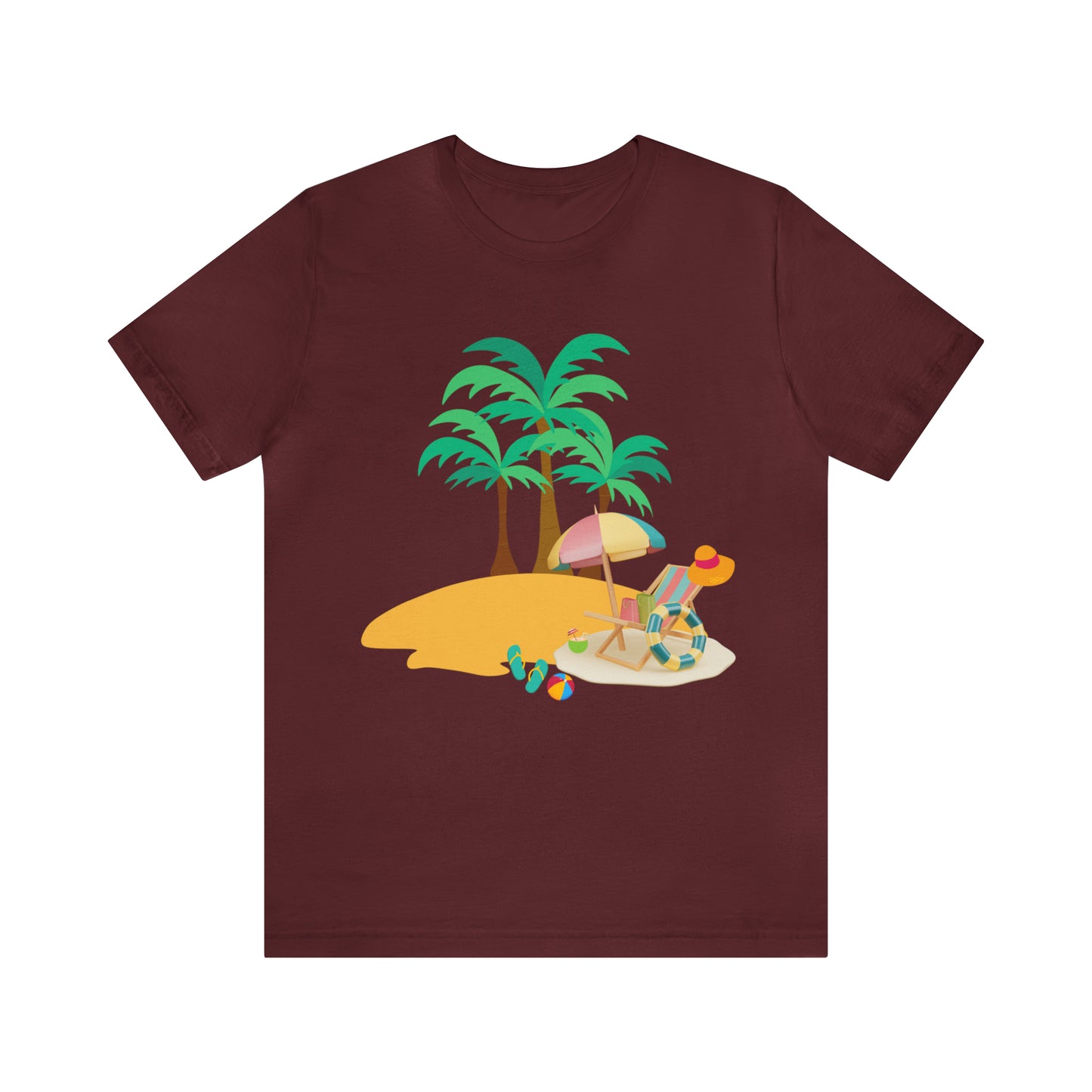 Beach shirt, Beach t-shirt, Summer shirt, Beachwear, Beach fashion, Tropical print, Trendy design, Stylish beach apparel