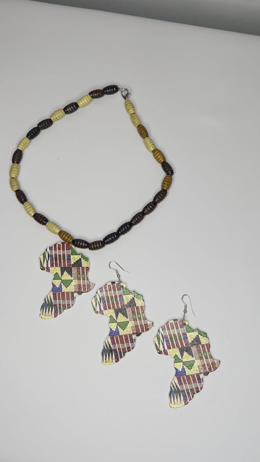 African Map Jewelry