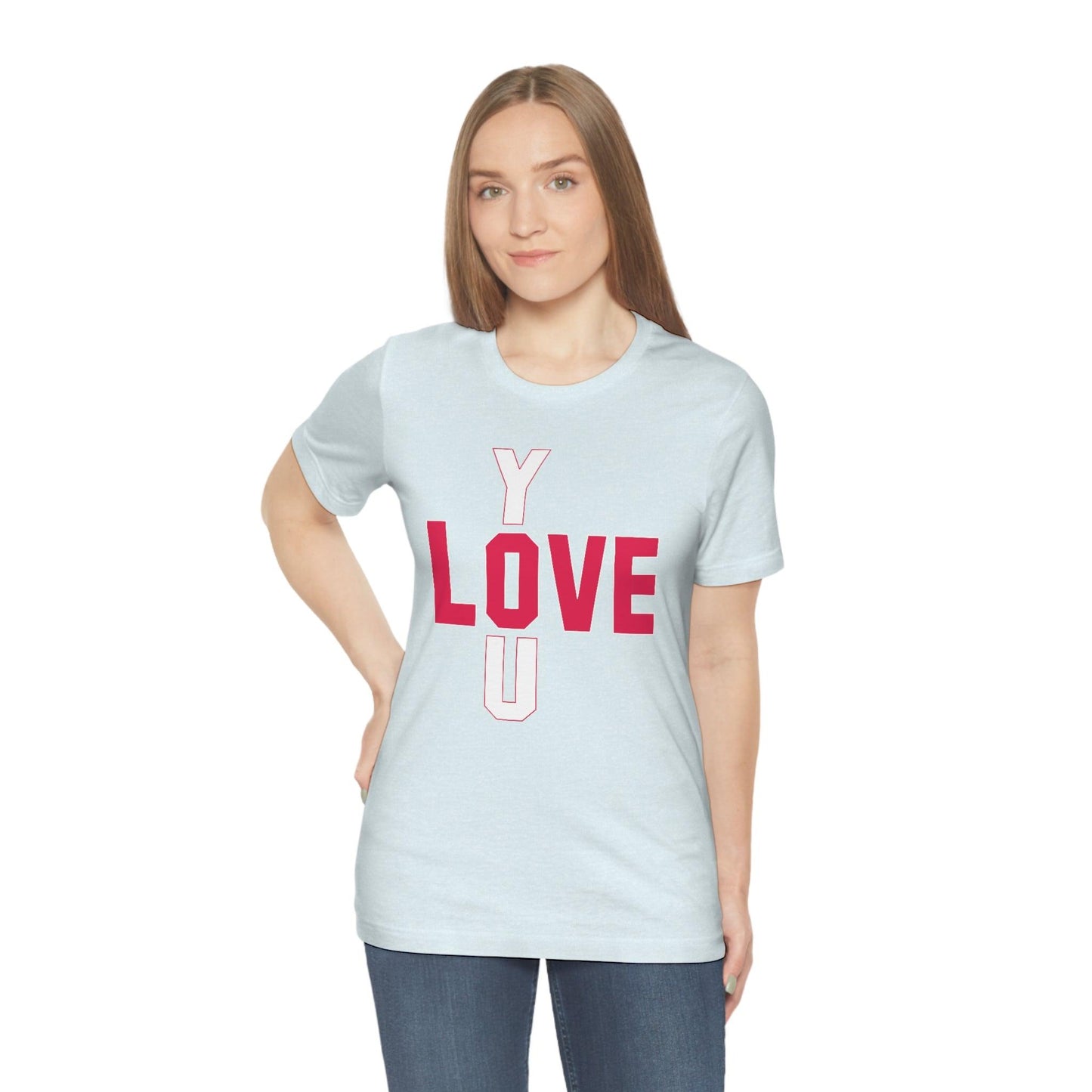 Love you Tshirt - Giftsmojo