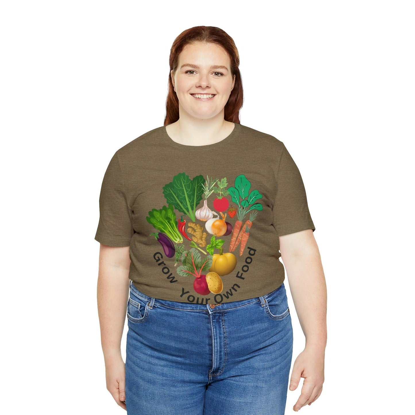 Shirt for Gardeners, Garden Tshirt, Grow Your Own Food shirt, Gift for Gardener, Garden Shirt for Women, Homesteader Shirt, Garden Graphic Tee - Giftsmojo