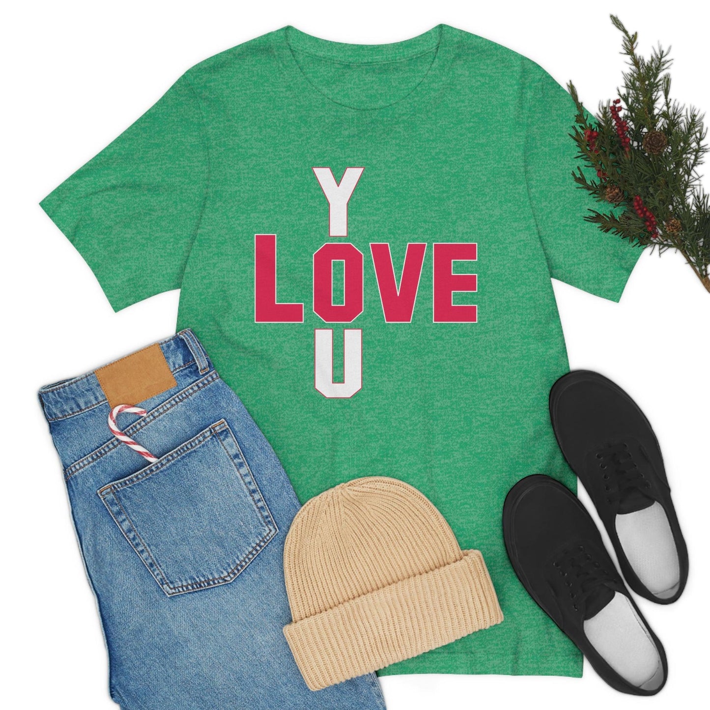 Love you Tshirt - Giftsmojo