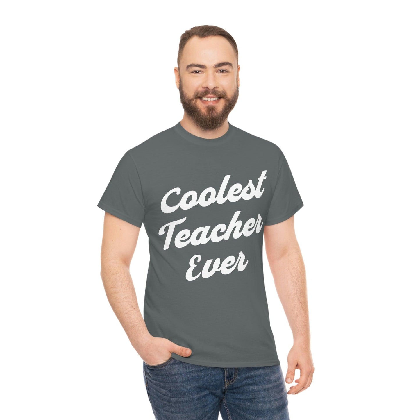 Coolest Teacher Ever T-Shirt - Giftsmojo