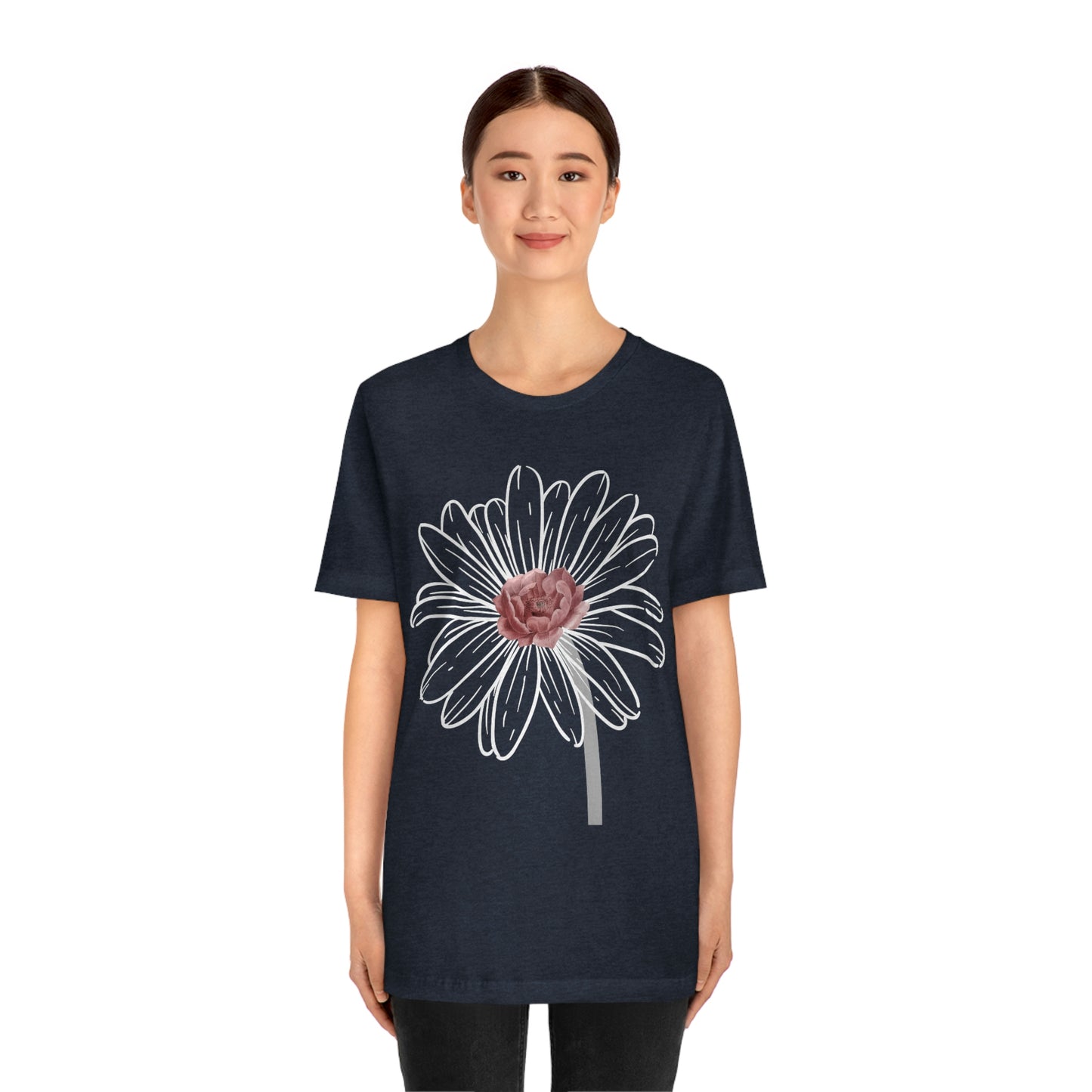 Flower Tshirt, Vintage Flower Shirt, Vintage Botanical Shirt, Vintage T-shirt, Graphic Tshirt, Botanical Print, Wildflower shirt, floral Tee