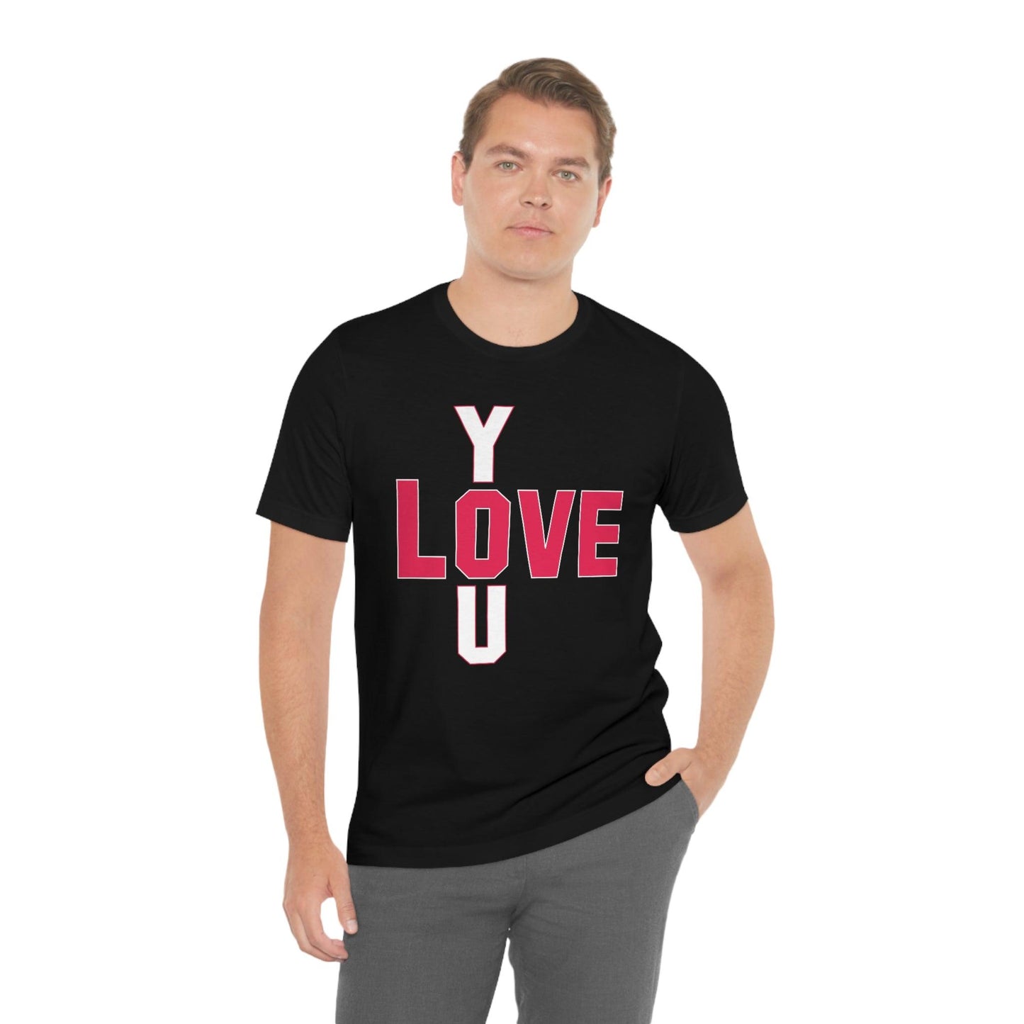 Love you Tshirt - Giftsmojo