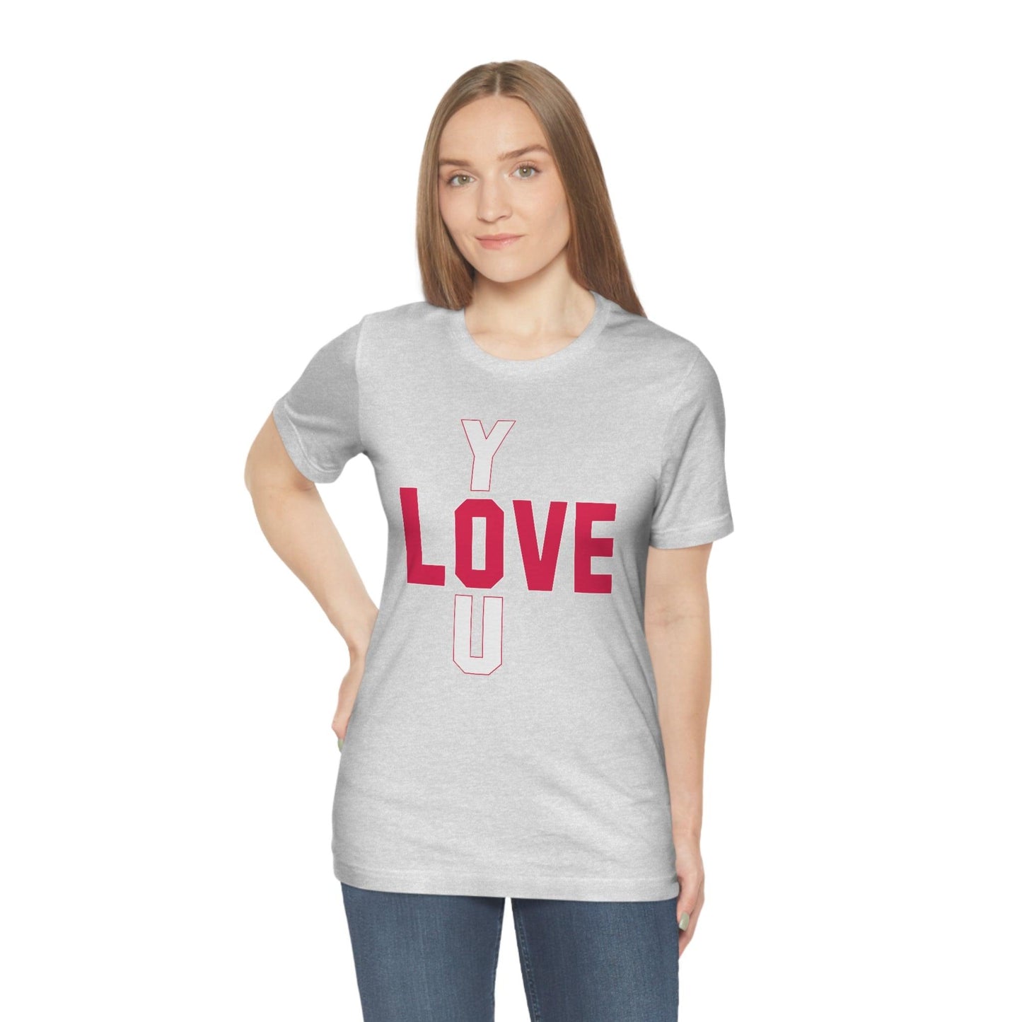 Love you Tshirt - Giftsmojo