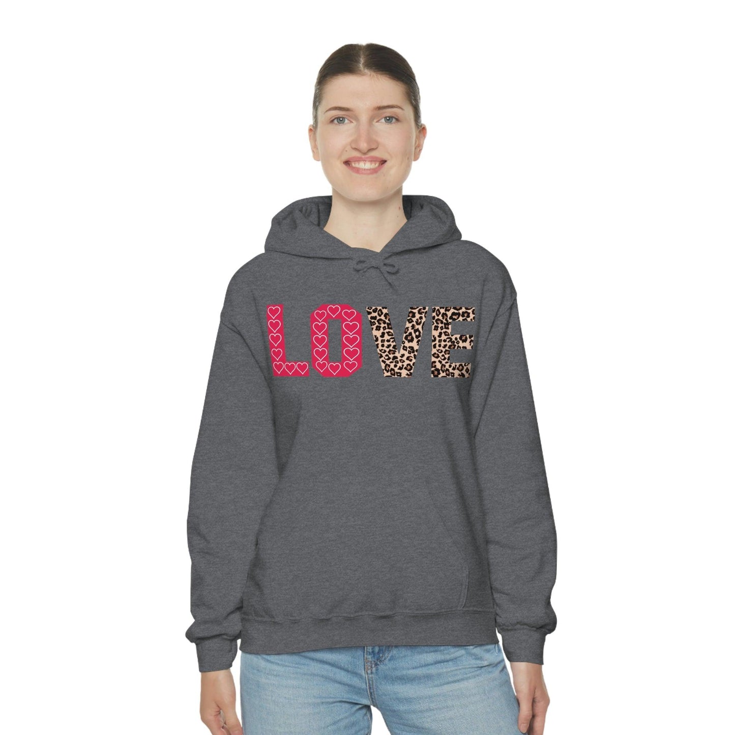 Leopard print Hooded Sweatshirt