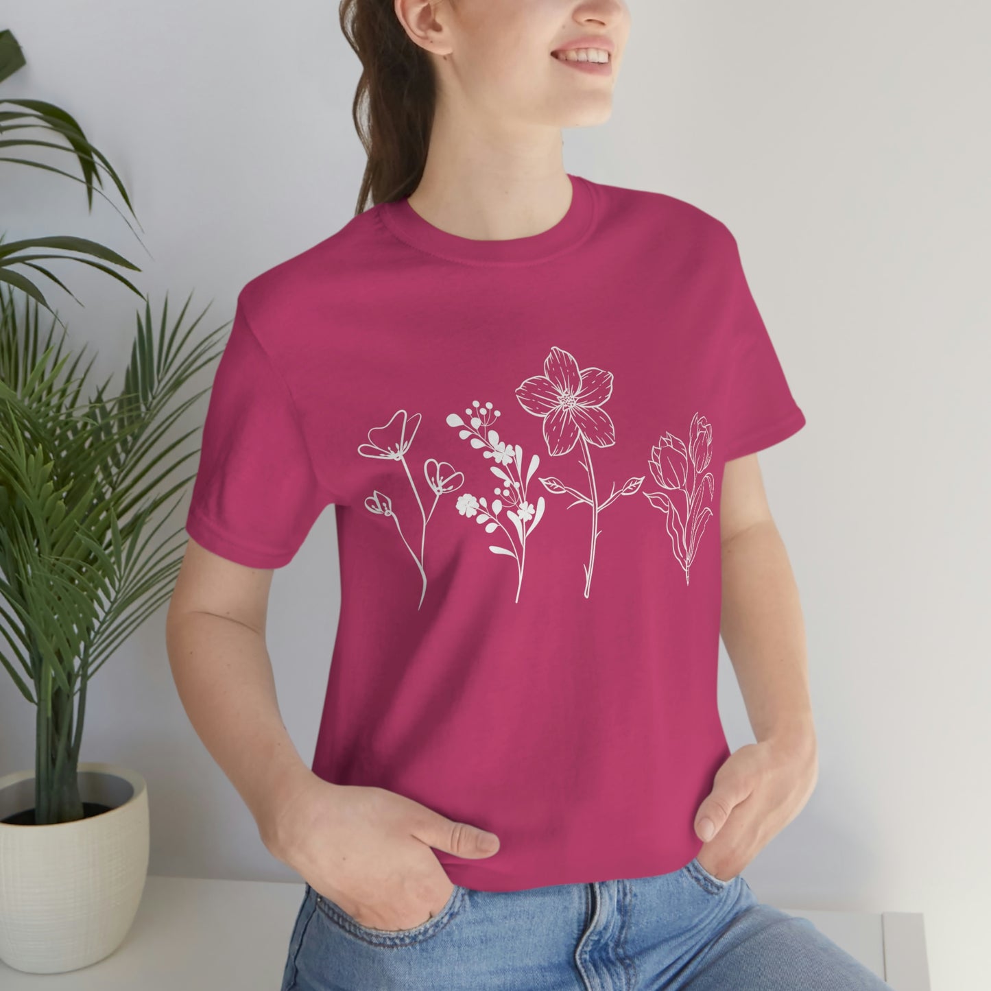 Wildflower shirt - Flower Tshirt - Flower lover shirt