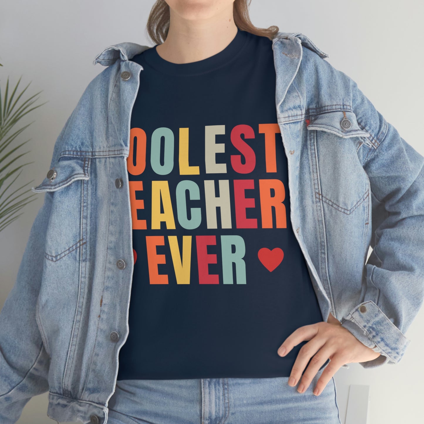 Coolest Teacher Ever T-Shirt - teacher gift - teacher appreciation